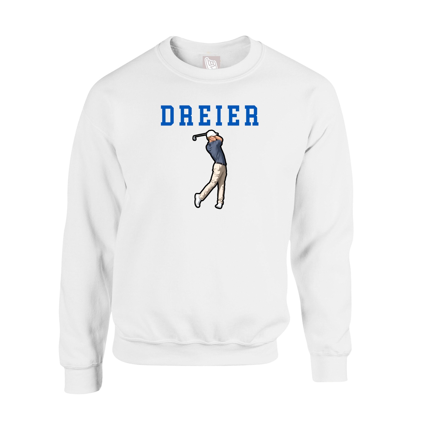 Fleece Crew — Shirsey in White