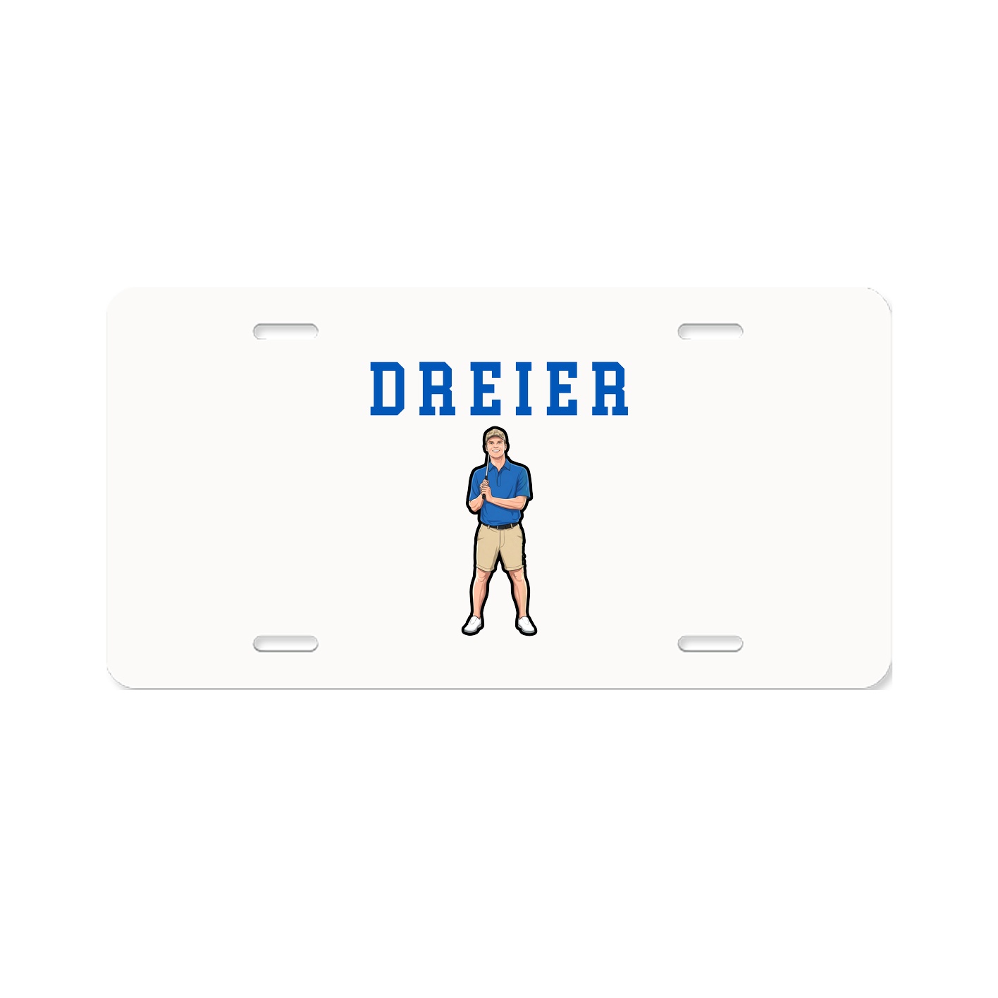 License Plate — Shirsey in Classic