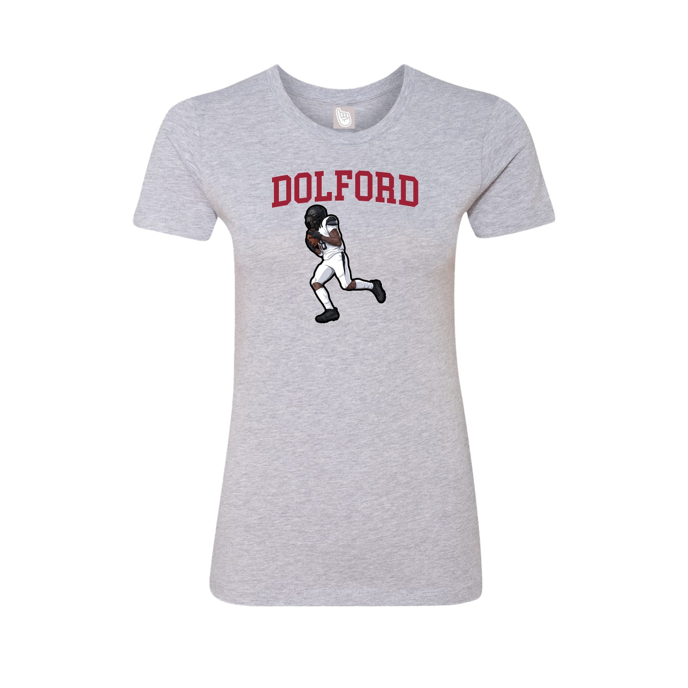Fitted Women's Tee — Shirsey in Grey