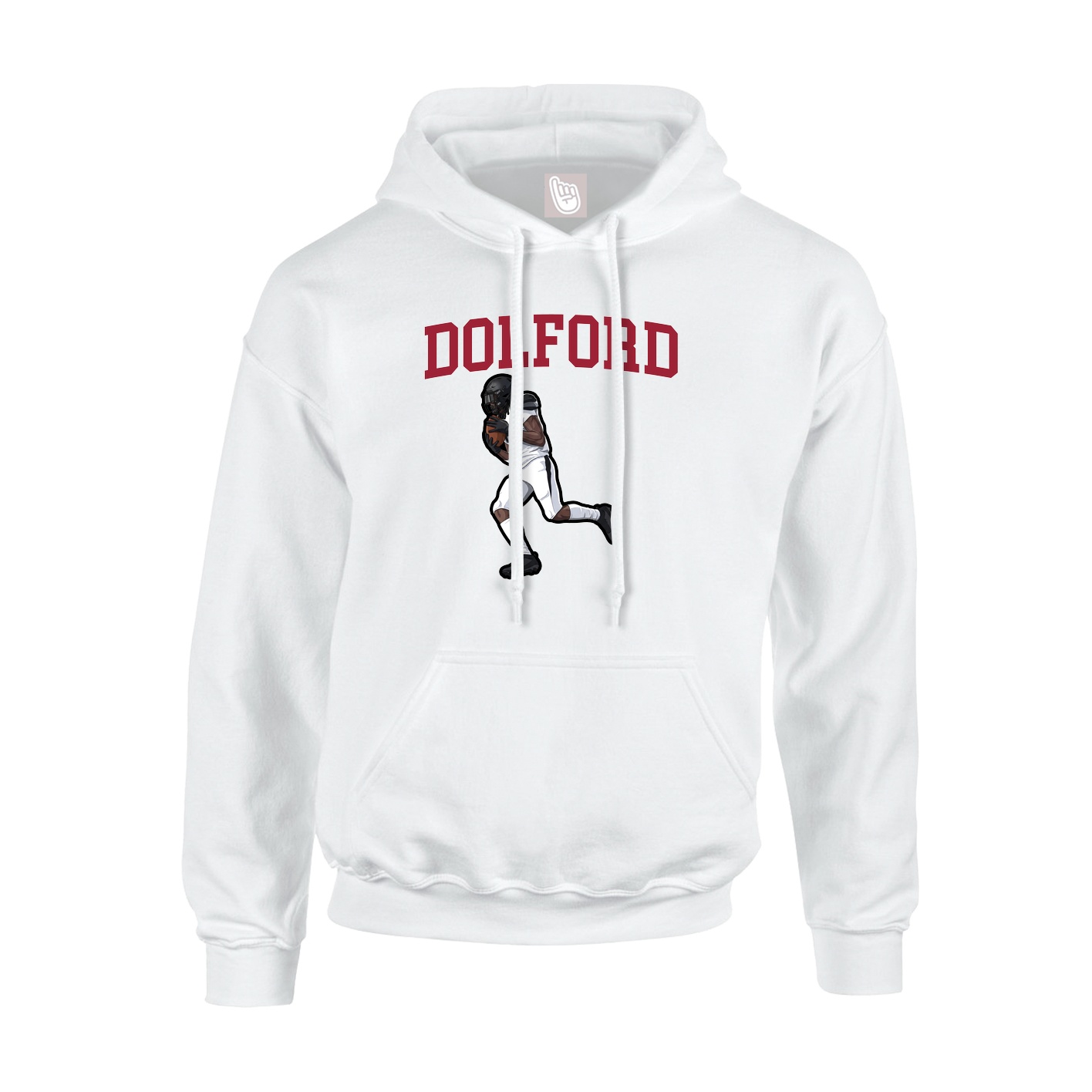 Hoodie — Shirsey in White