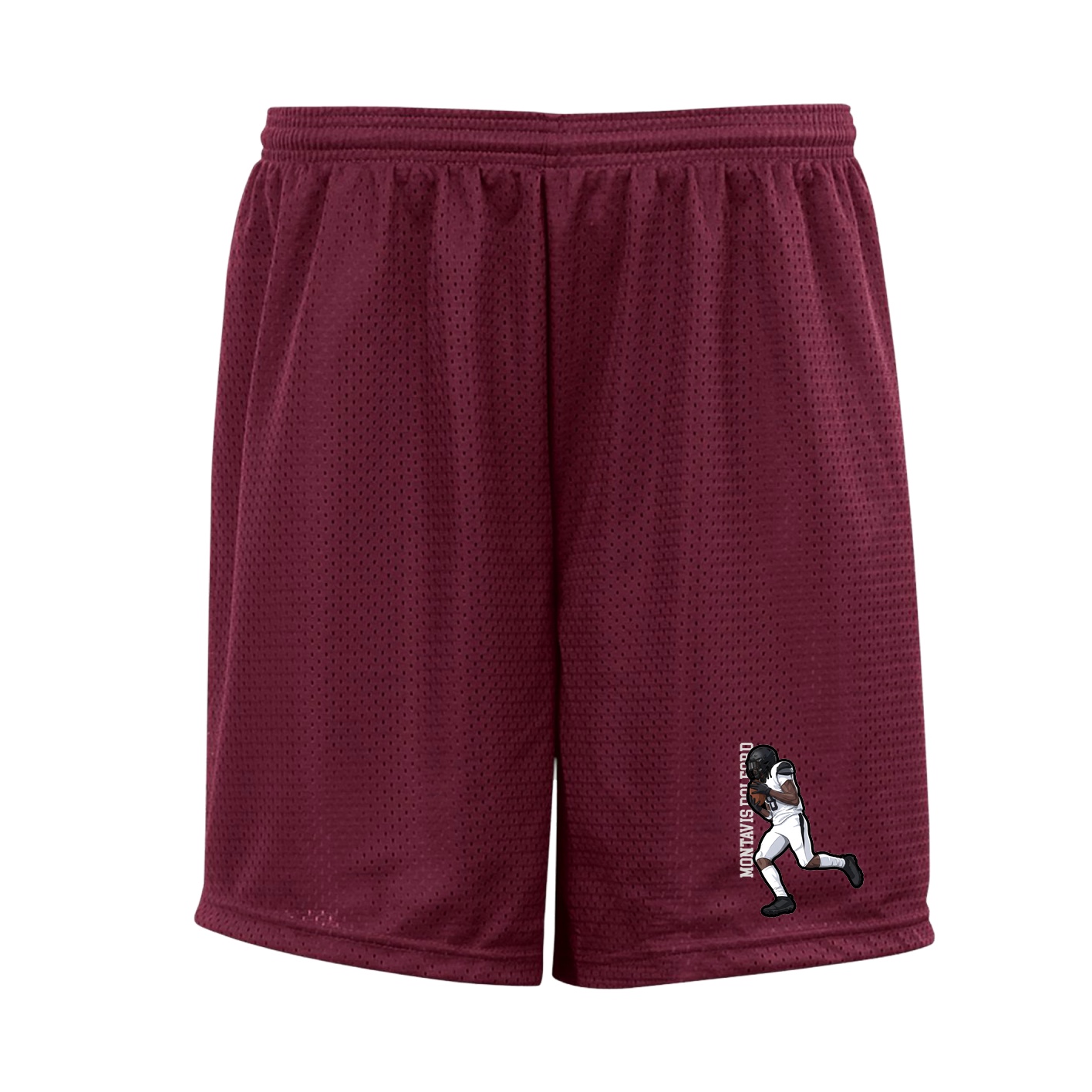 Shorts — Name Vertical in Cardinal