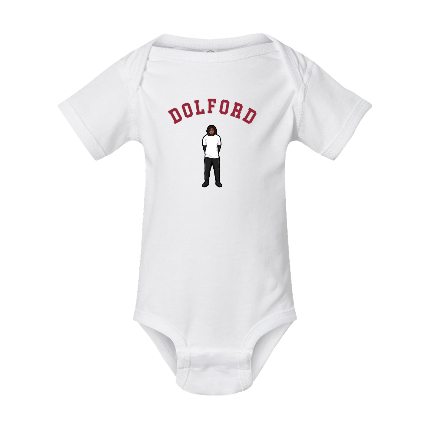 Baby Onesie — Shirsey Arch in White