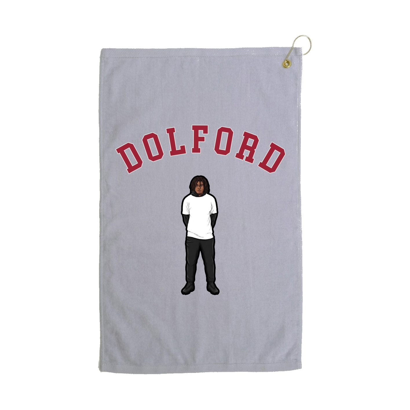 Golf Towel — Shirsey Arch in Grey