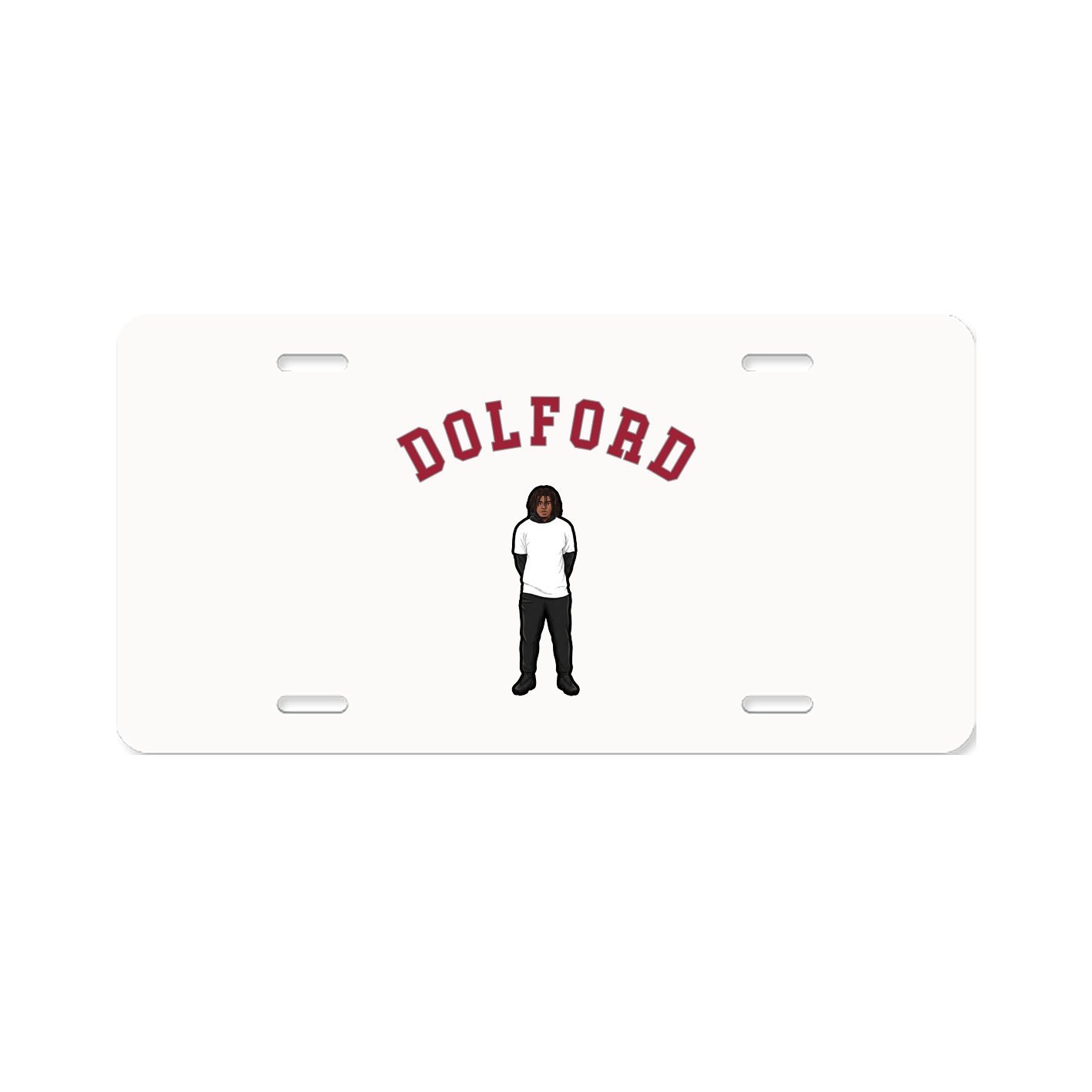 License Plate — Shirsey Arch in Classic