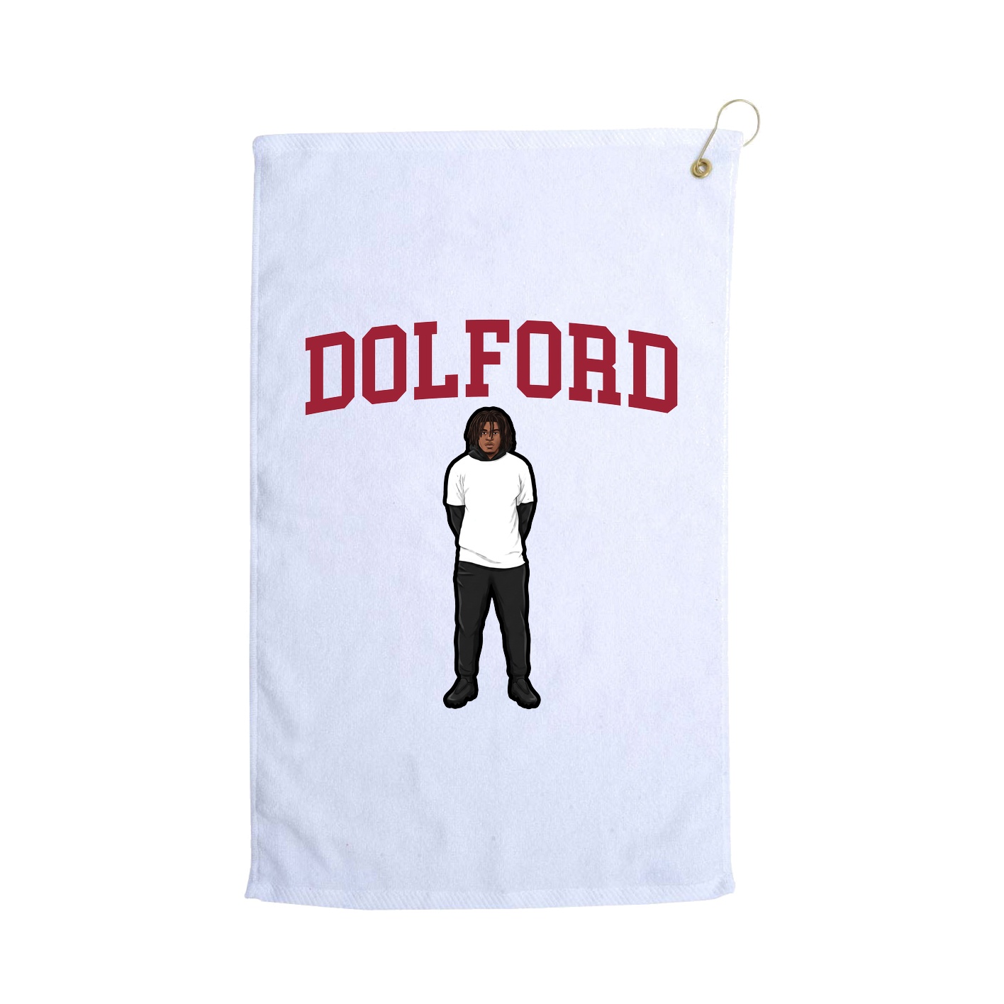 Golf Towel — Shirsey in White