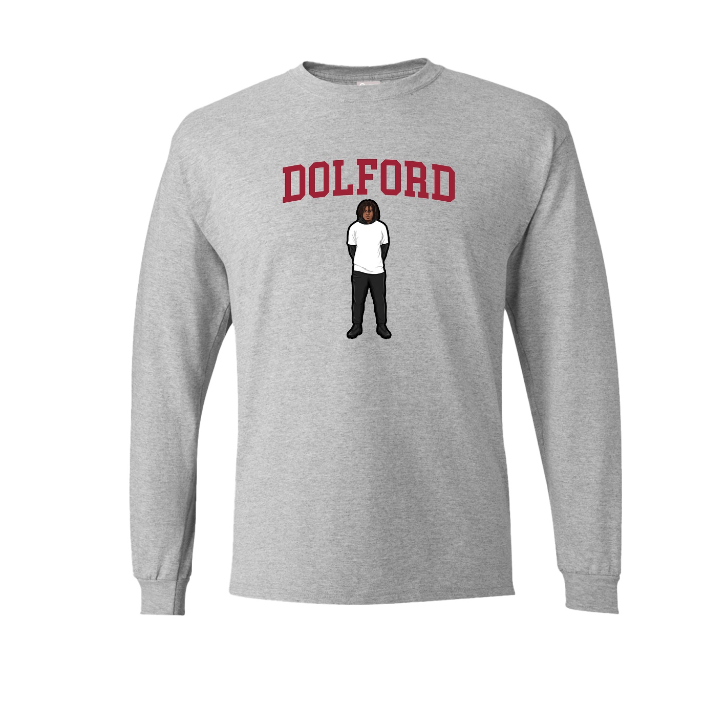 Long Sleeve Tee — Shirsey in Grey