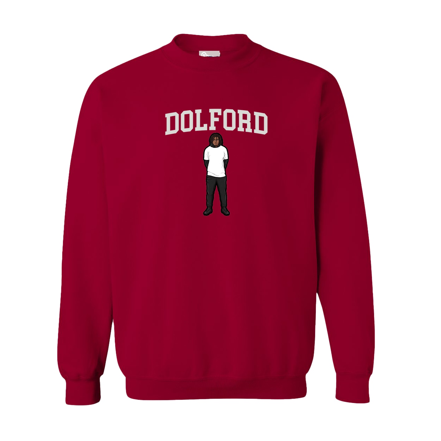 Fleece Crew — Shirsey in Cardinal