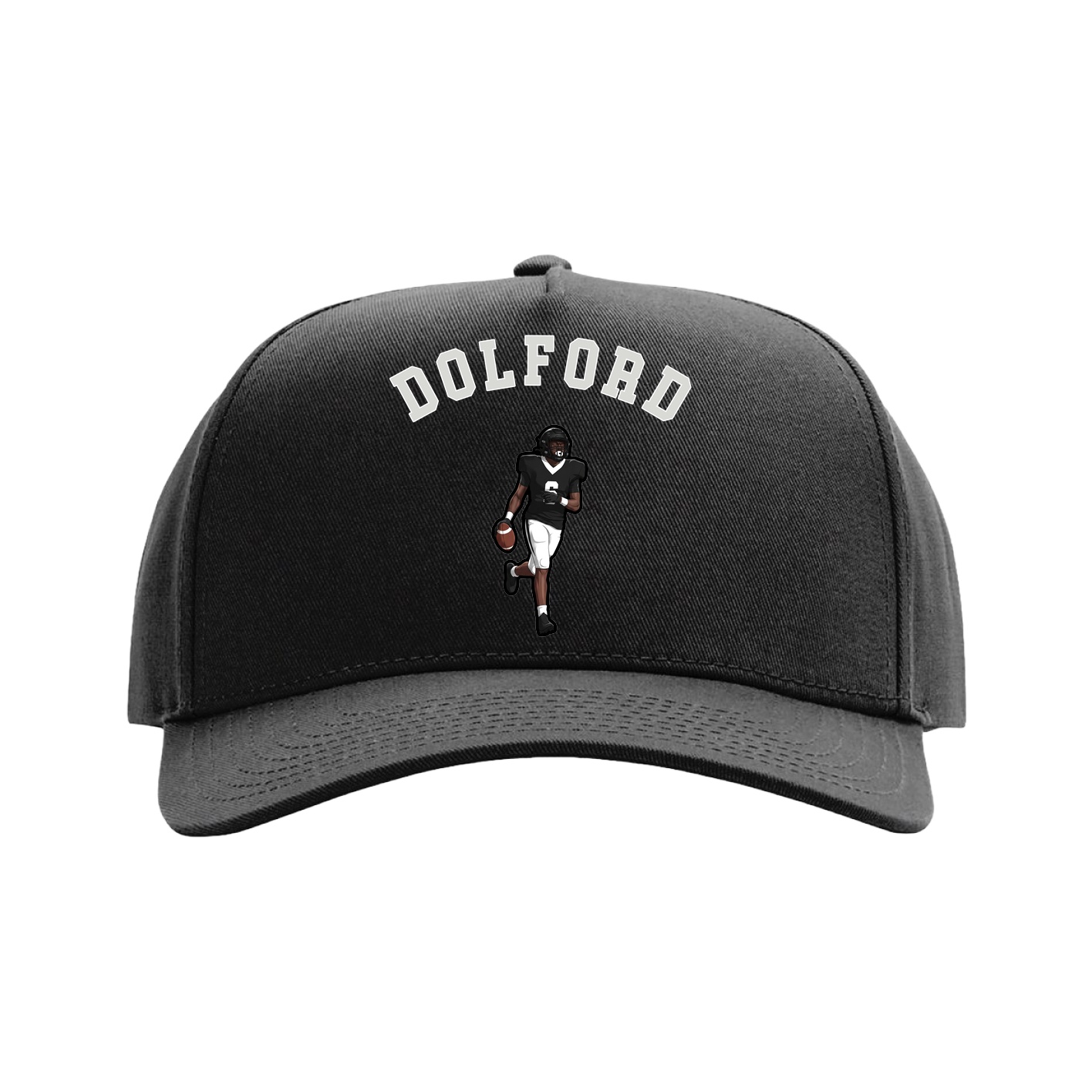 Full Fabric Five-Panel Champ Cap