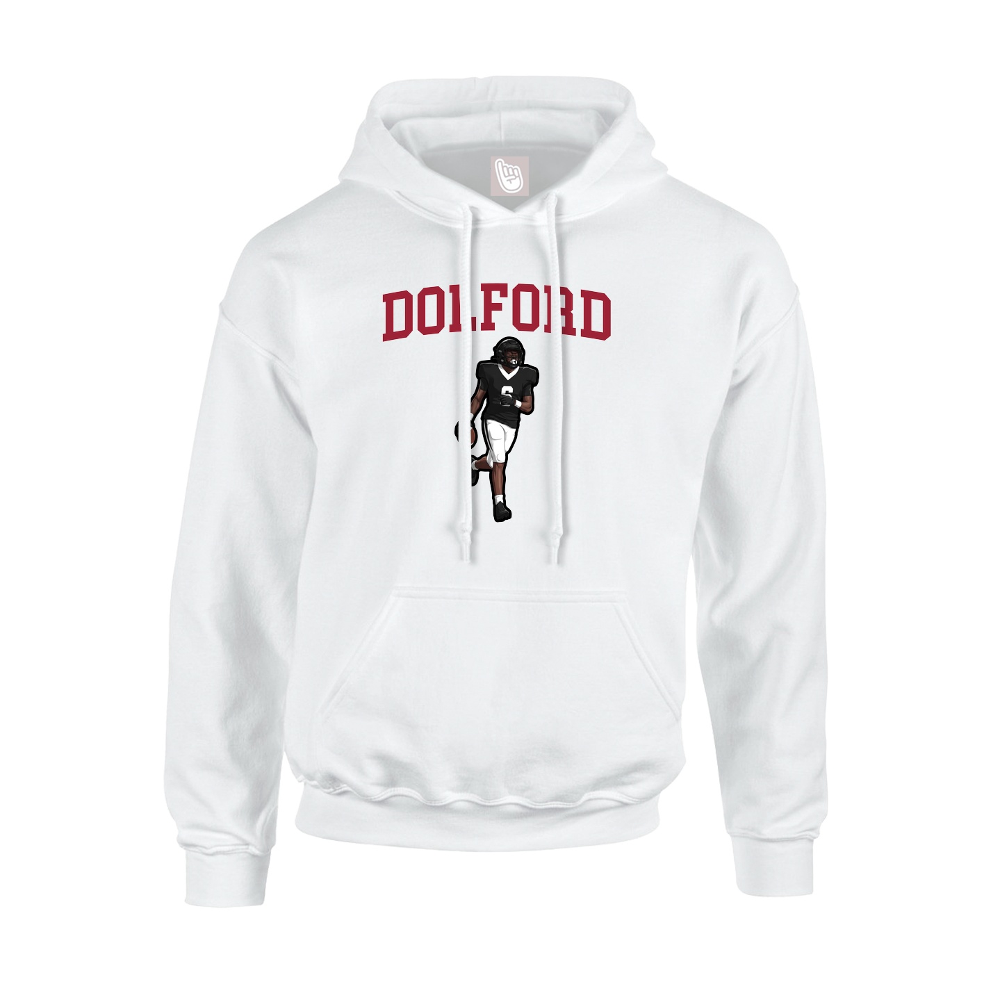 Youth Hoodie — Shirsey in White