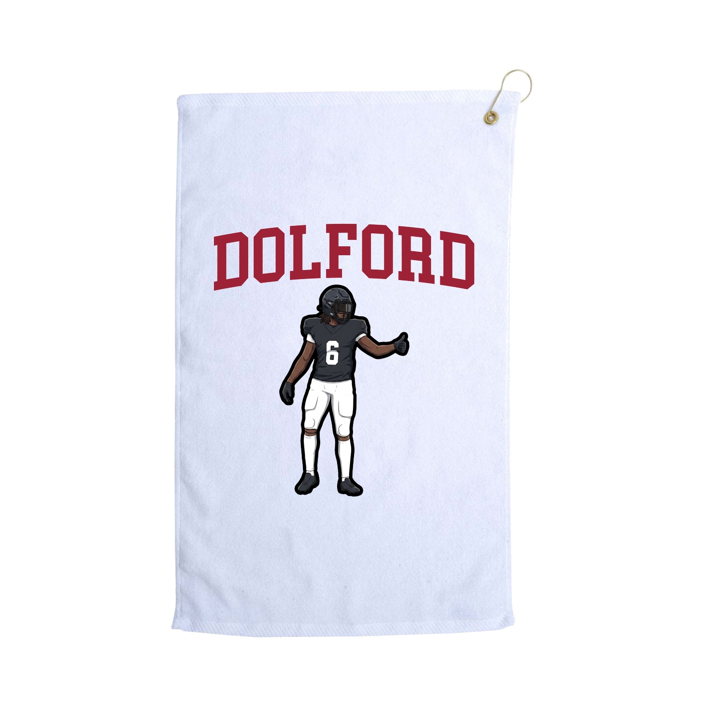 Golf Towel — Shirsey in White