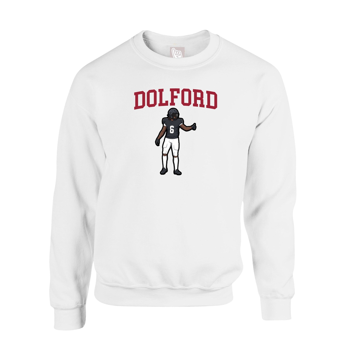 Fleece Crew — Shirsey in White