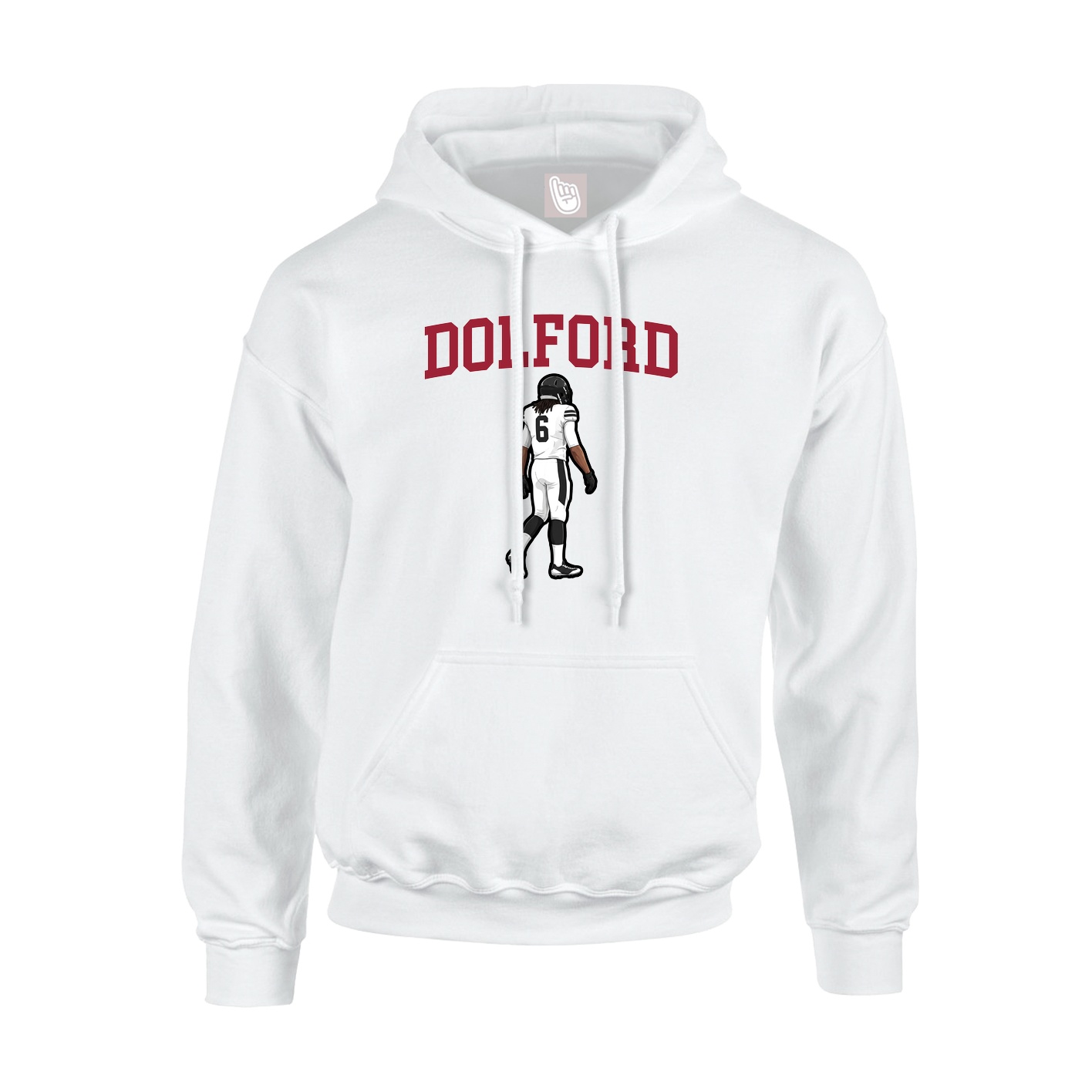 Youth Hoodie — Shirsey in White
