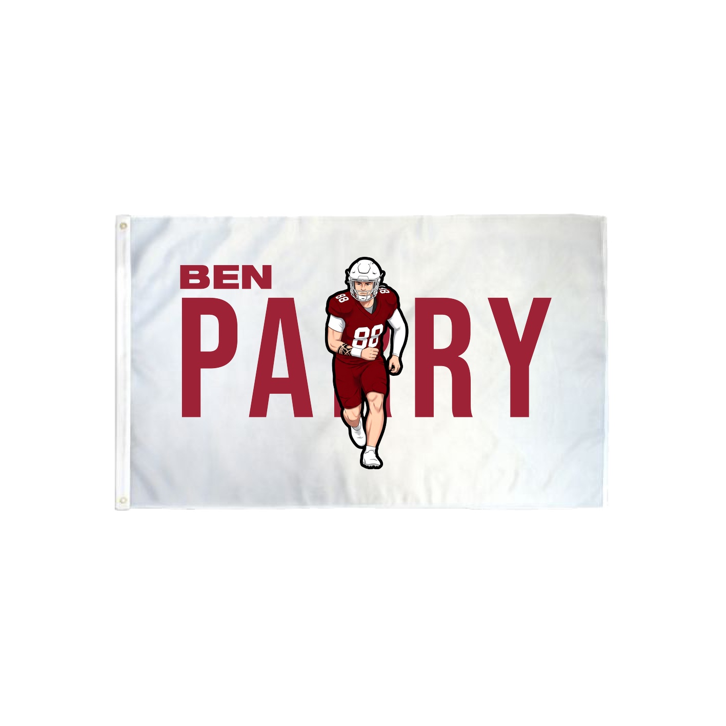 3x5 Flag — Player Name in Classic