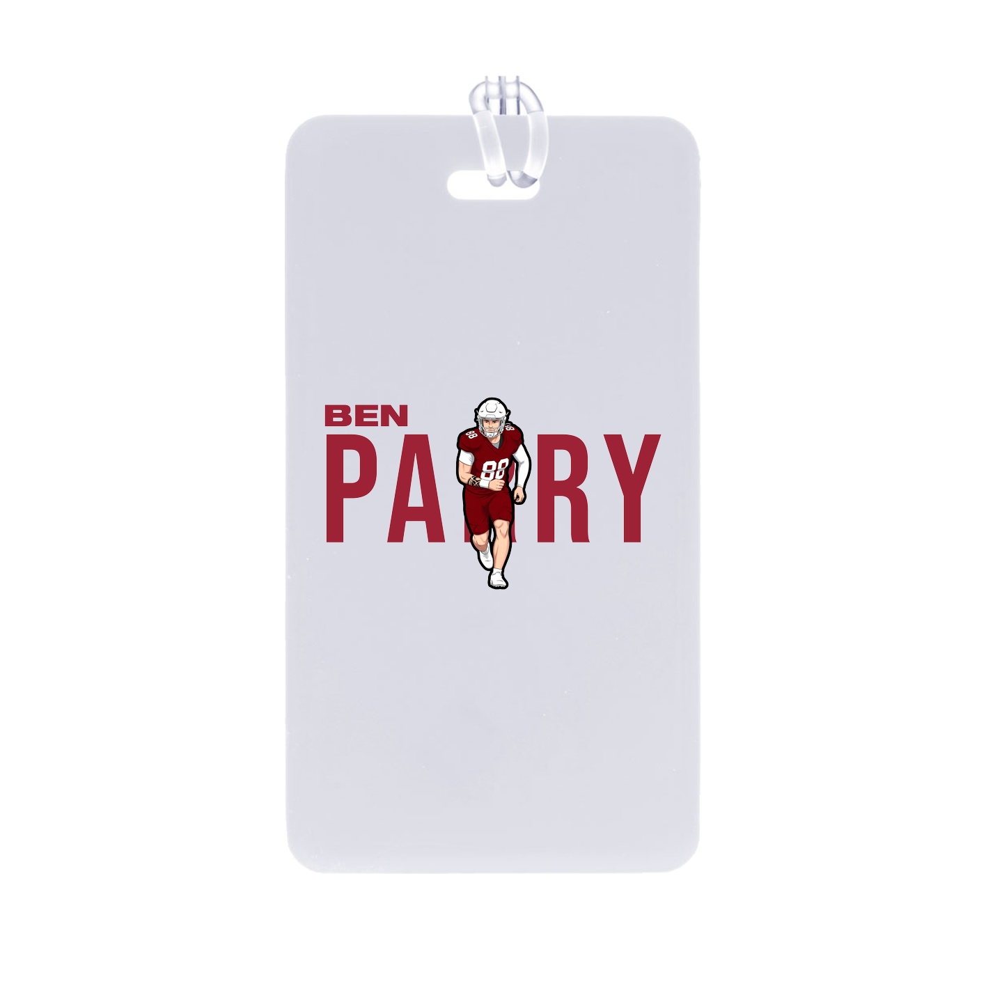 Bag Tag — Player Name in Classic