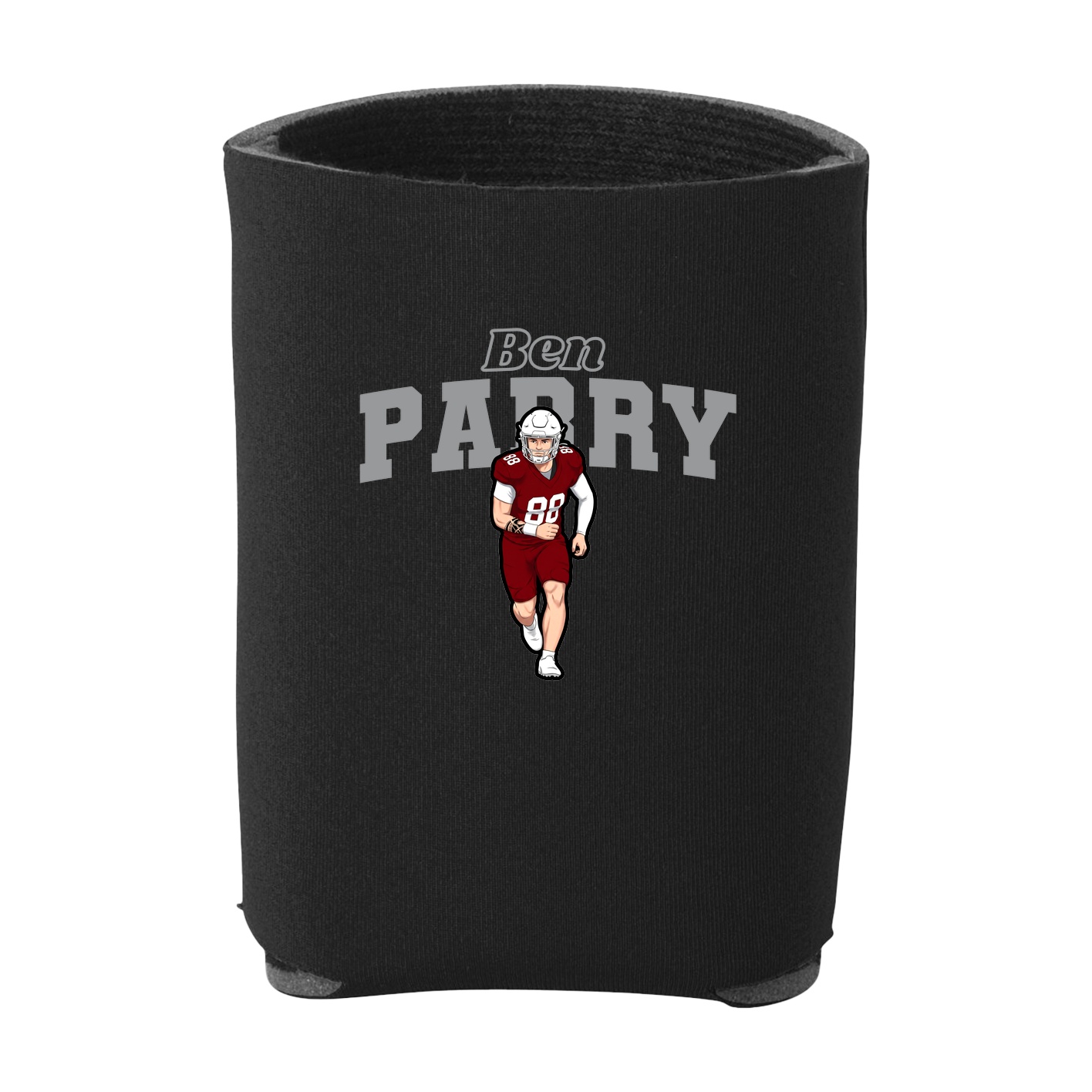 Can Holder — Name Arch in Black