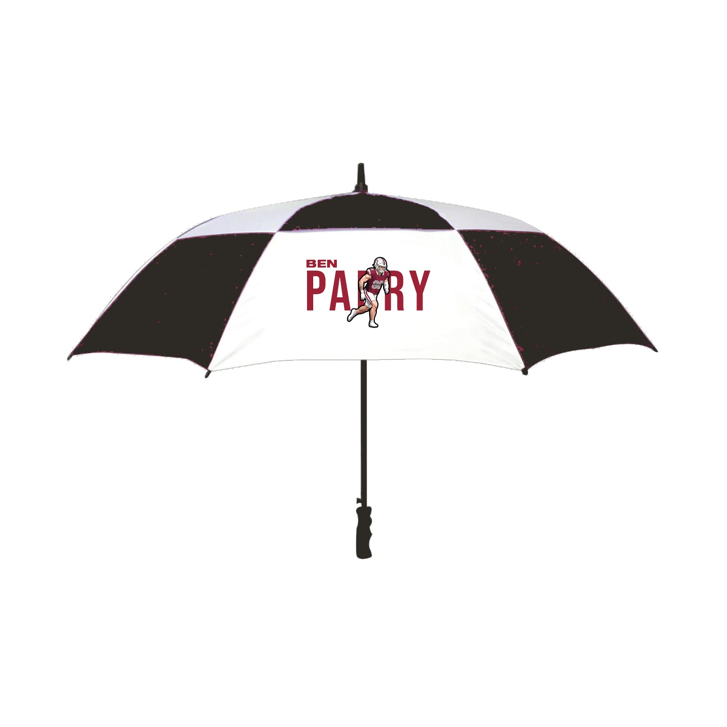 Golf Umbrella — Player Name in Black