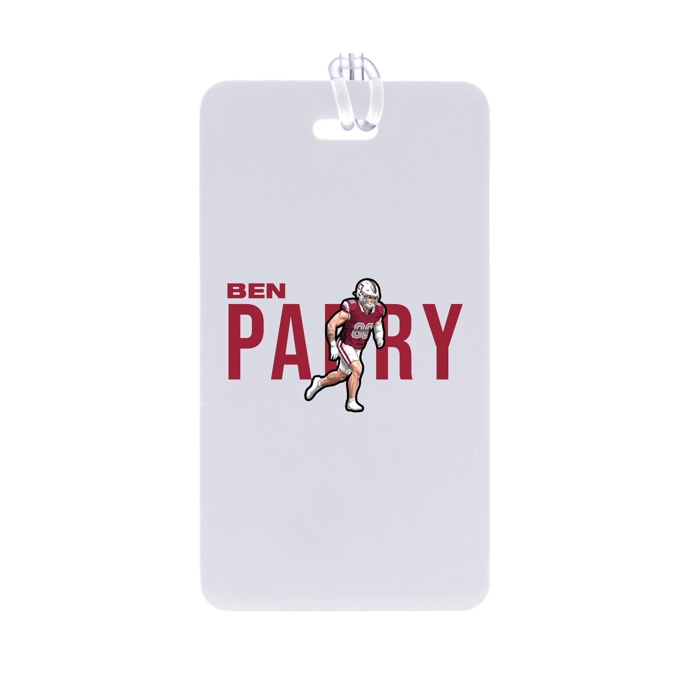 Bag Tag — Player Name in Classic