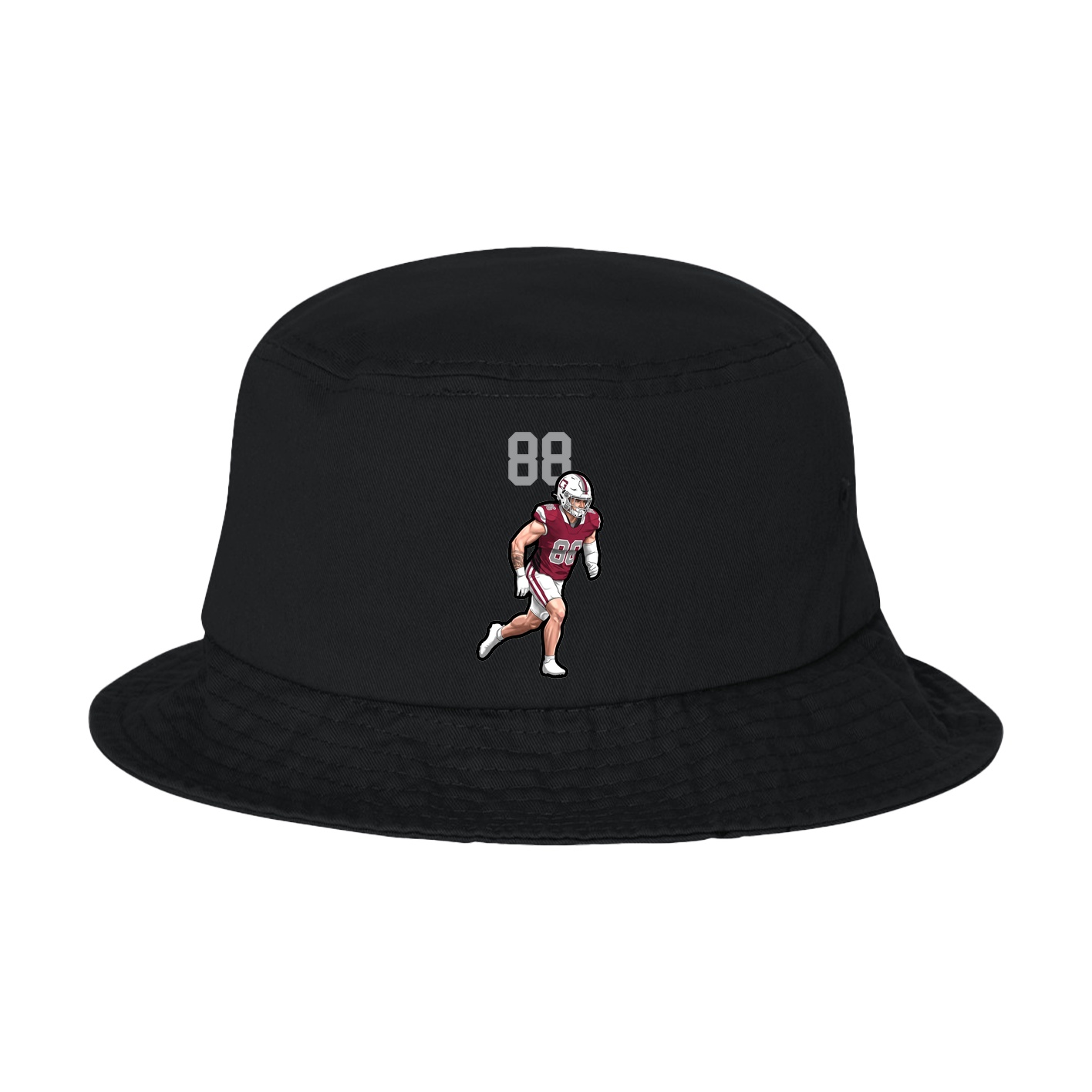 Bucket Cap — Number Top in Black