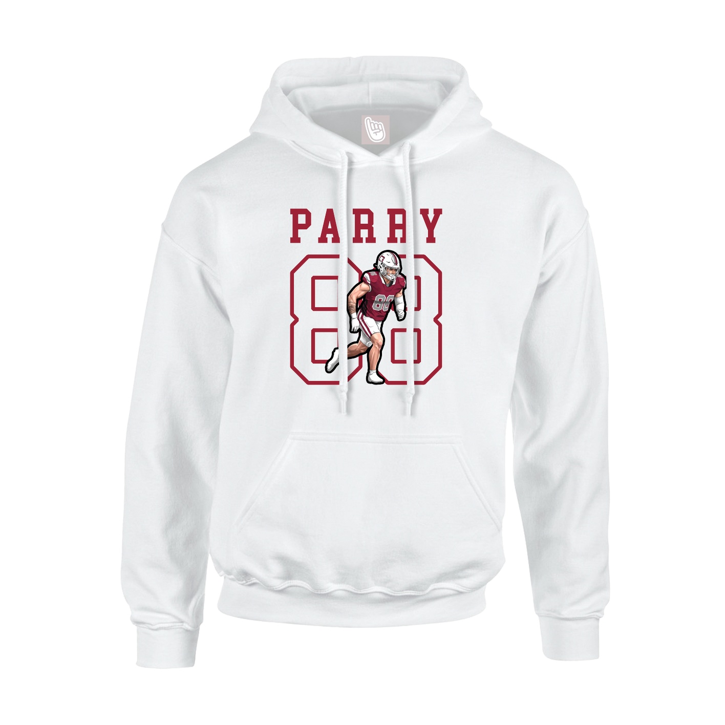 Youth Hoodie — Shirsey in White