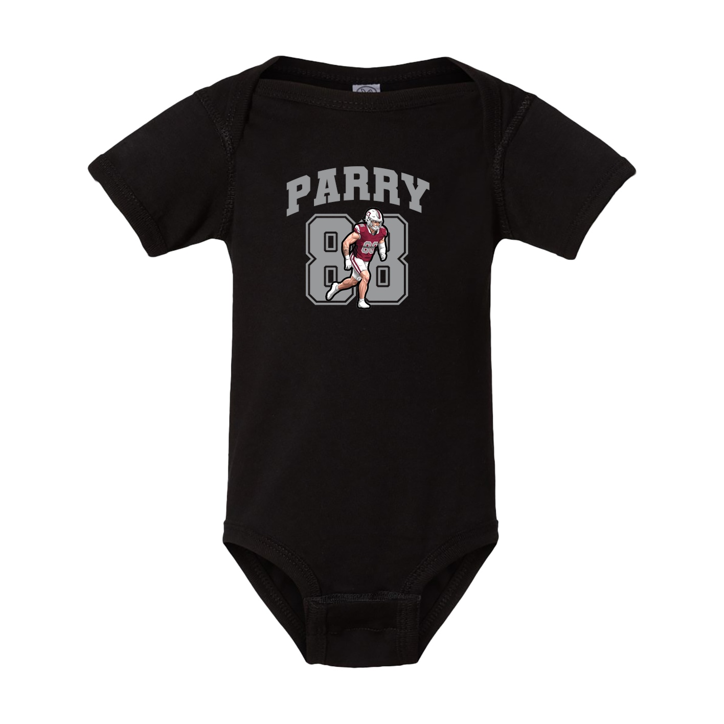 Baby Onesie — Number in Black