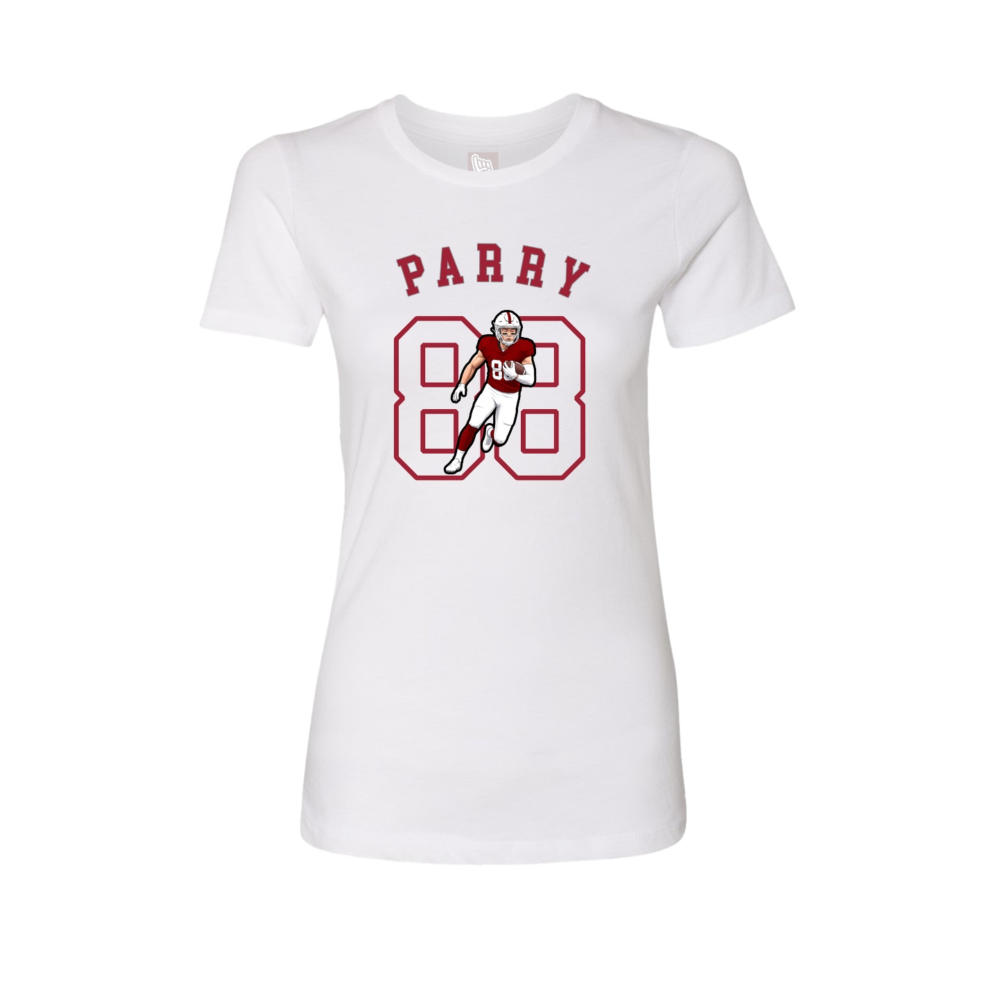 Womens Tee — Shirsey Arch in White