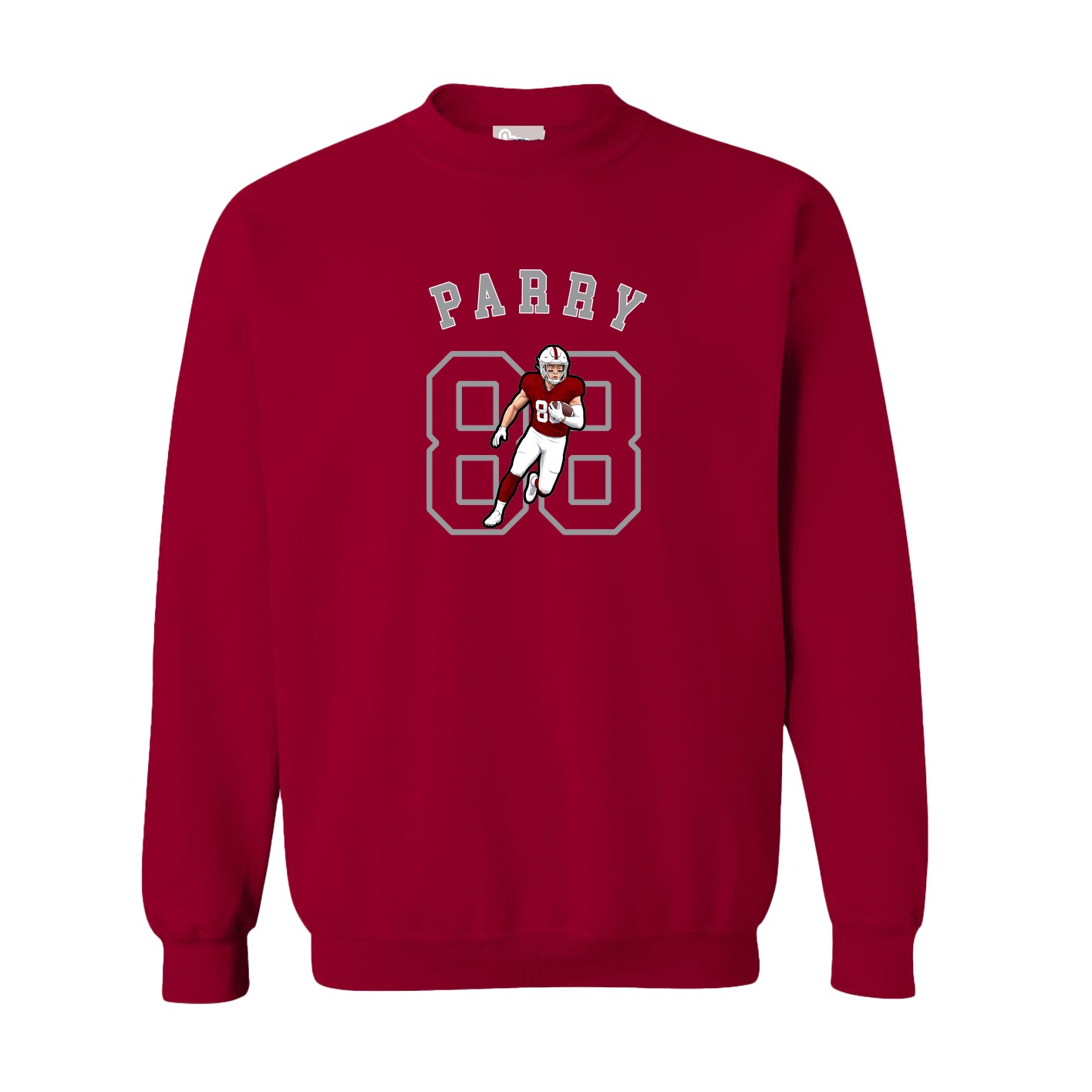 Fleece Crew — Shirsey Arch in Cardinal