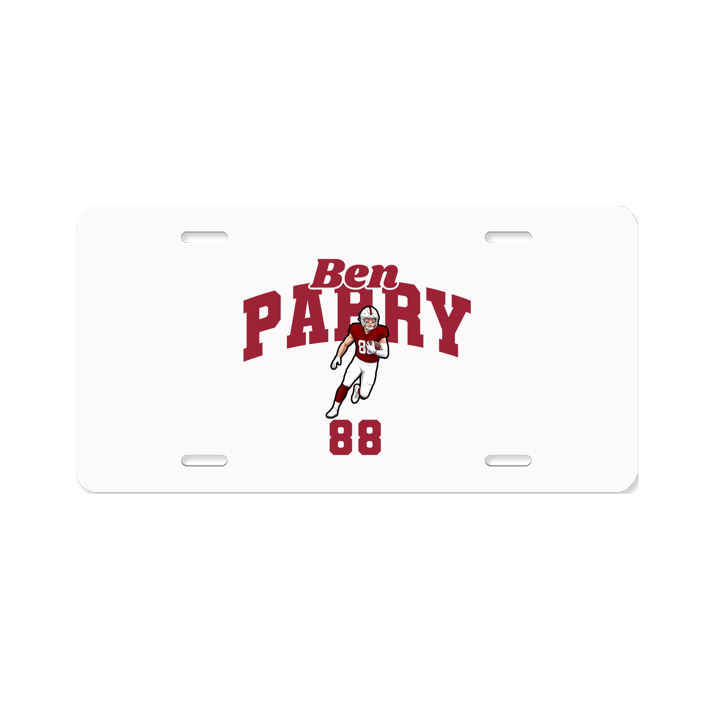 License Plate — Signature Arch in Classic