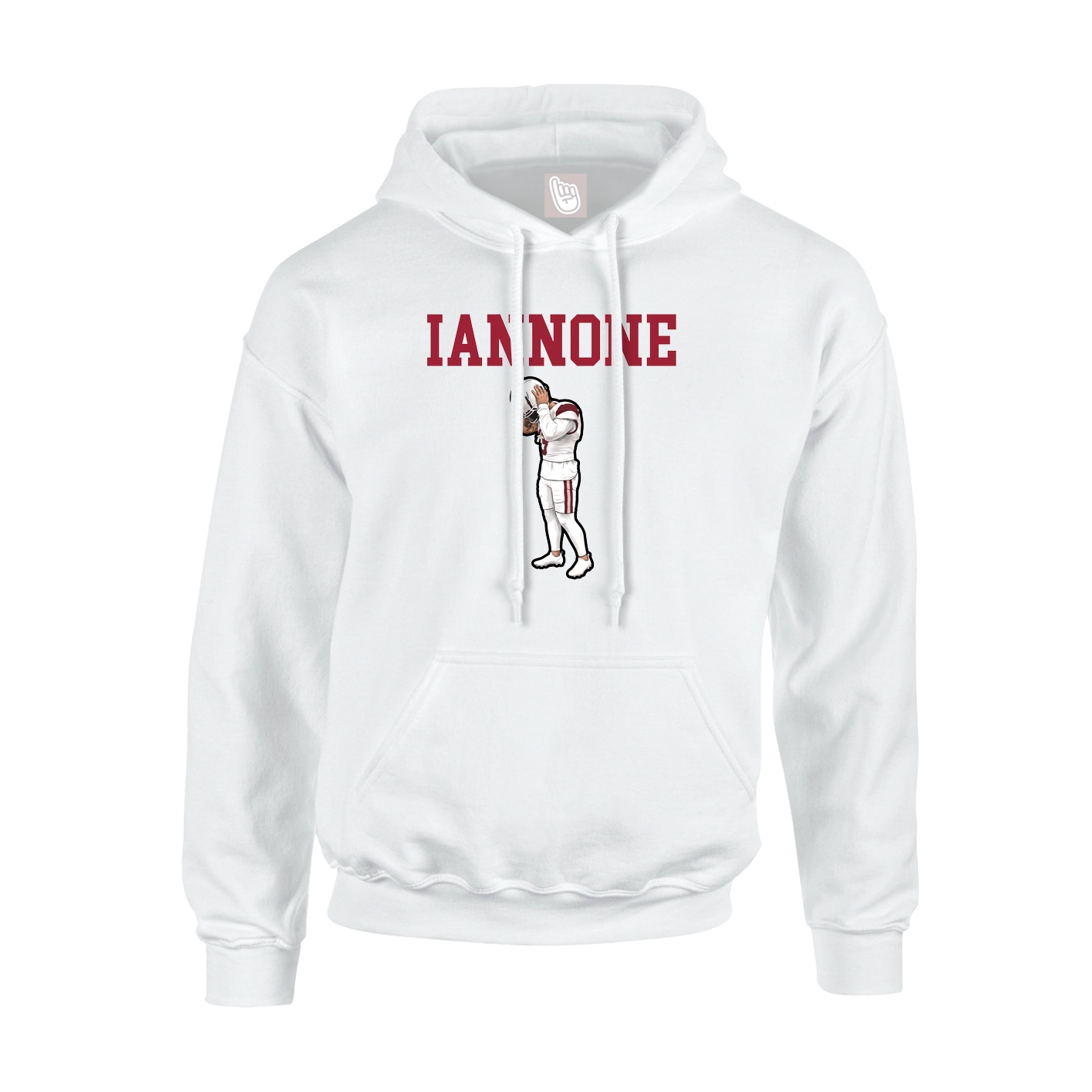 Youth Hoodie — Shirsey in White