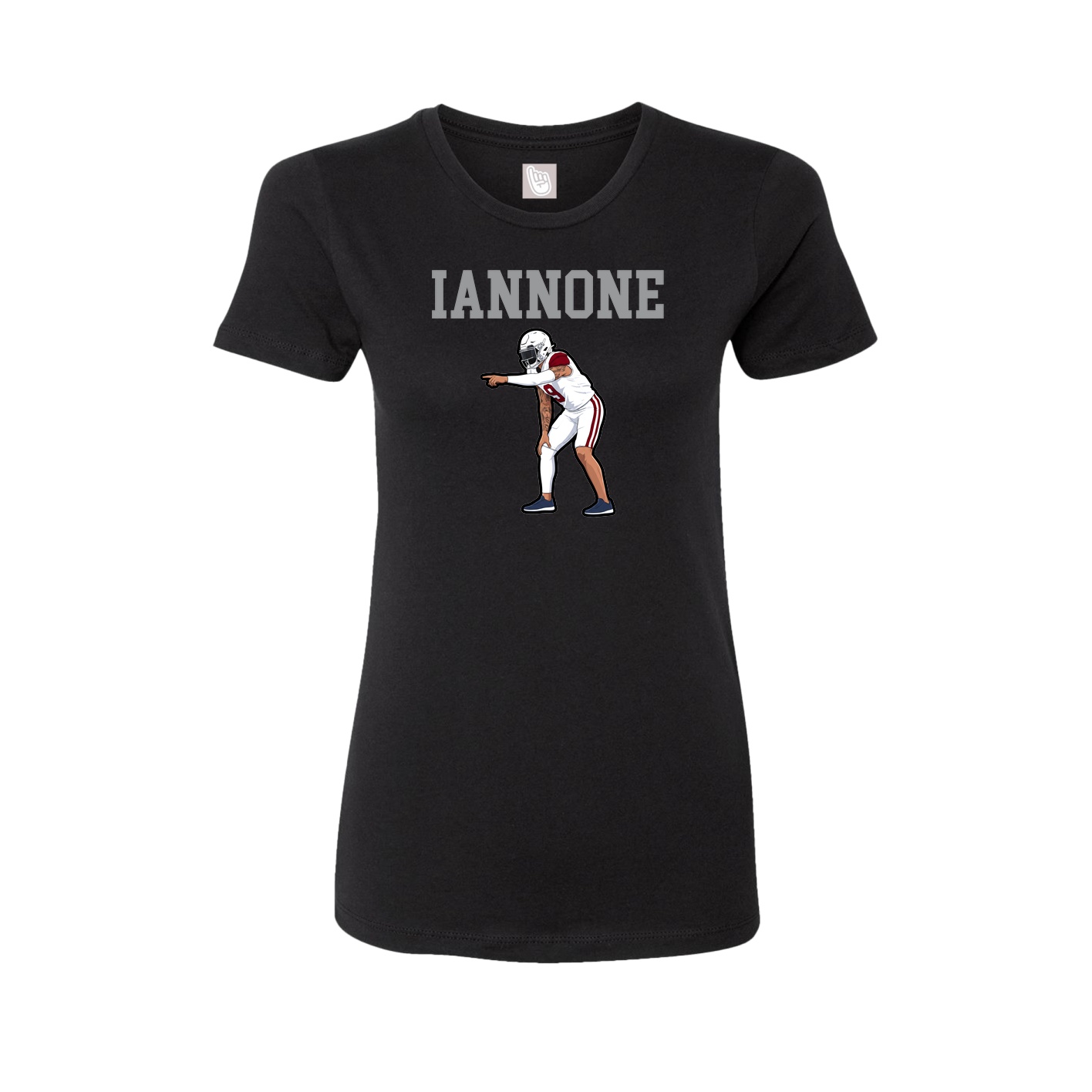 Fitted Women's Tee — Shirsey in Black