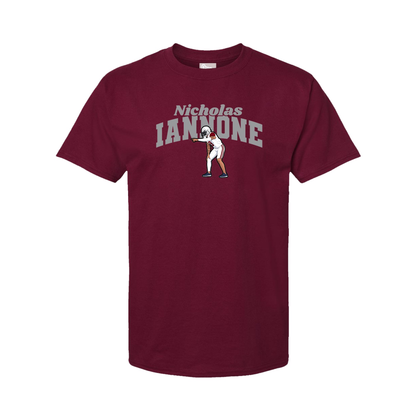 Youth Tee — Signature Arch in Cardinal