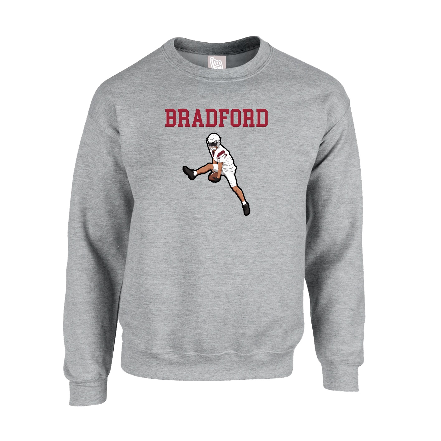 Fleece Crew — Shirsey in Grey