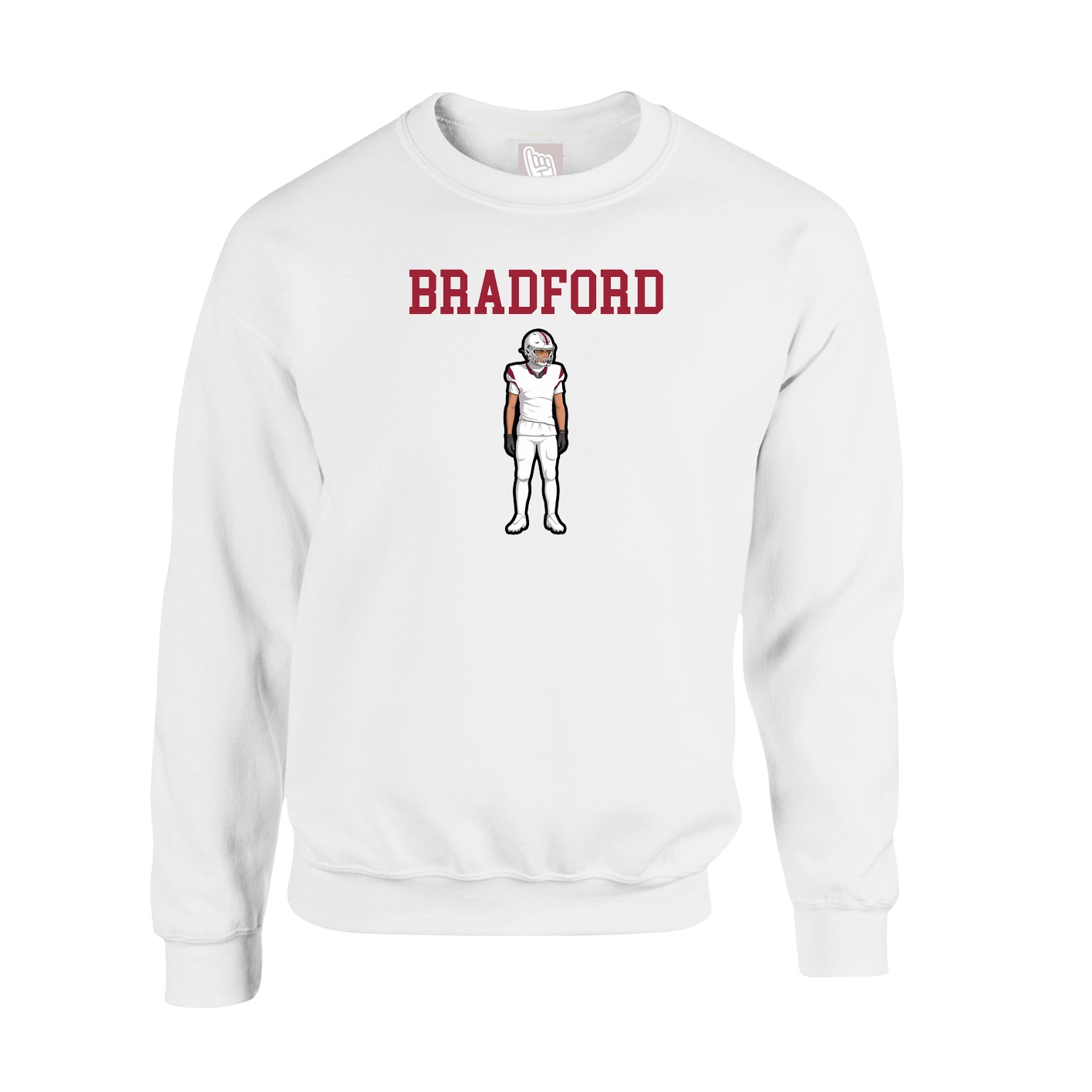 Fleece Crew — Shirsey in White