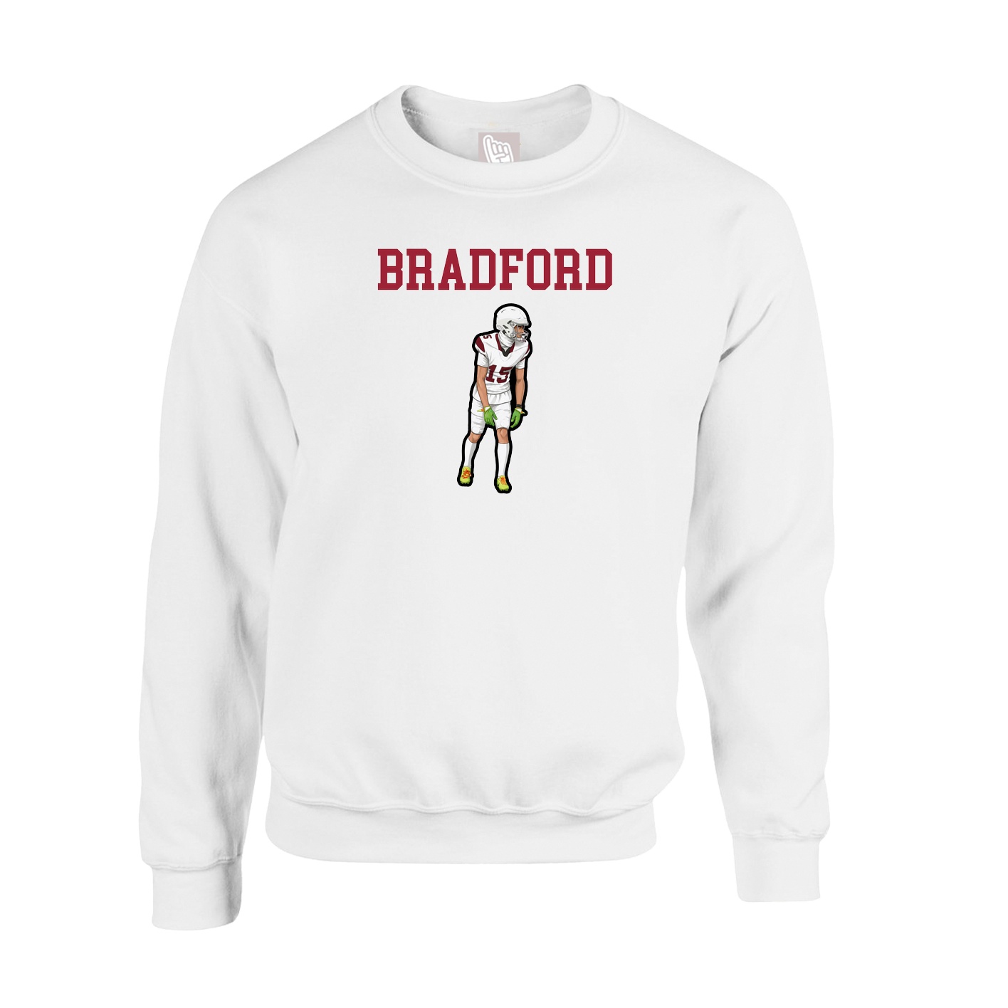 Fleece Crew — Shirsey in White