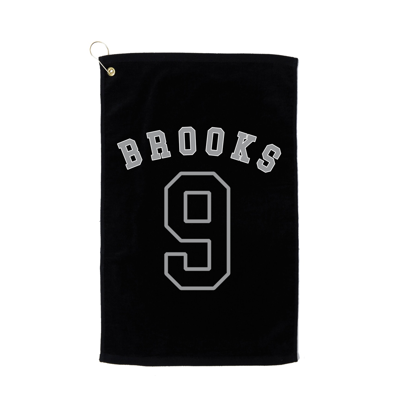 Golf Towel — Shirsey Arch in Black