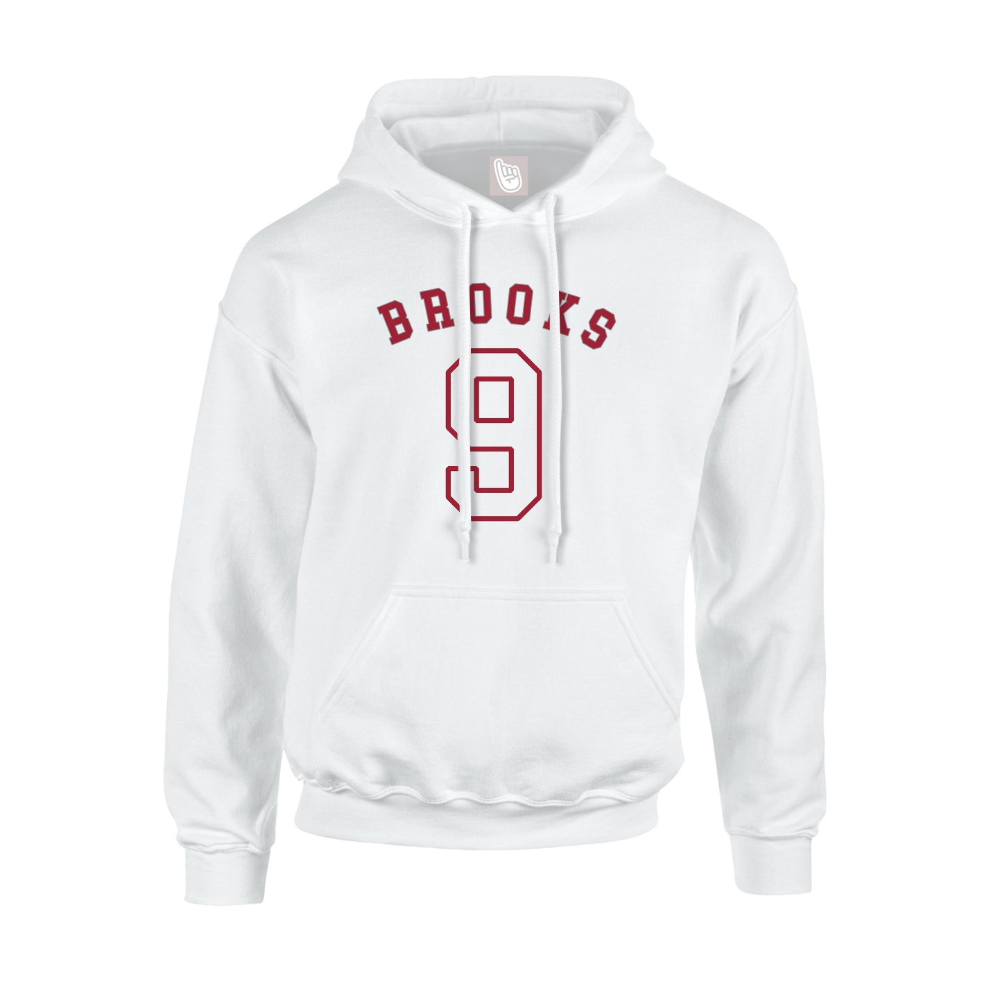 Youth Hoodie — Shirsey Arch in White