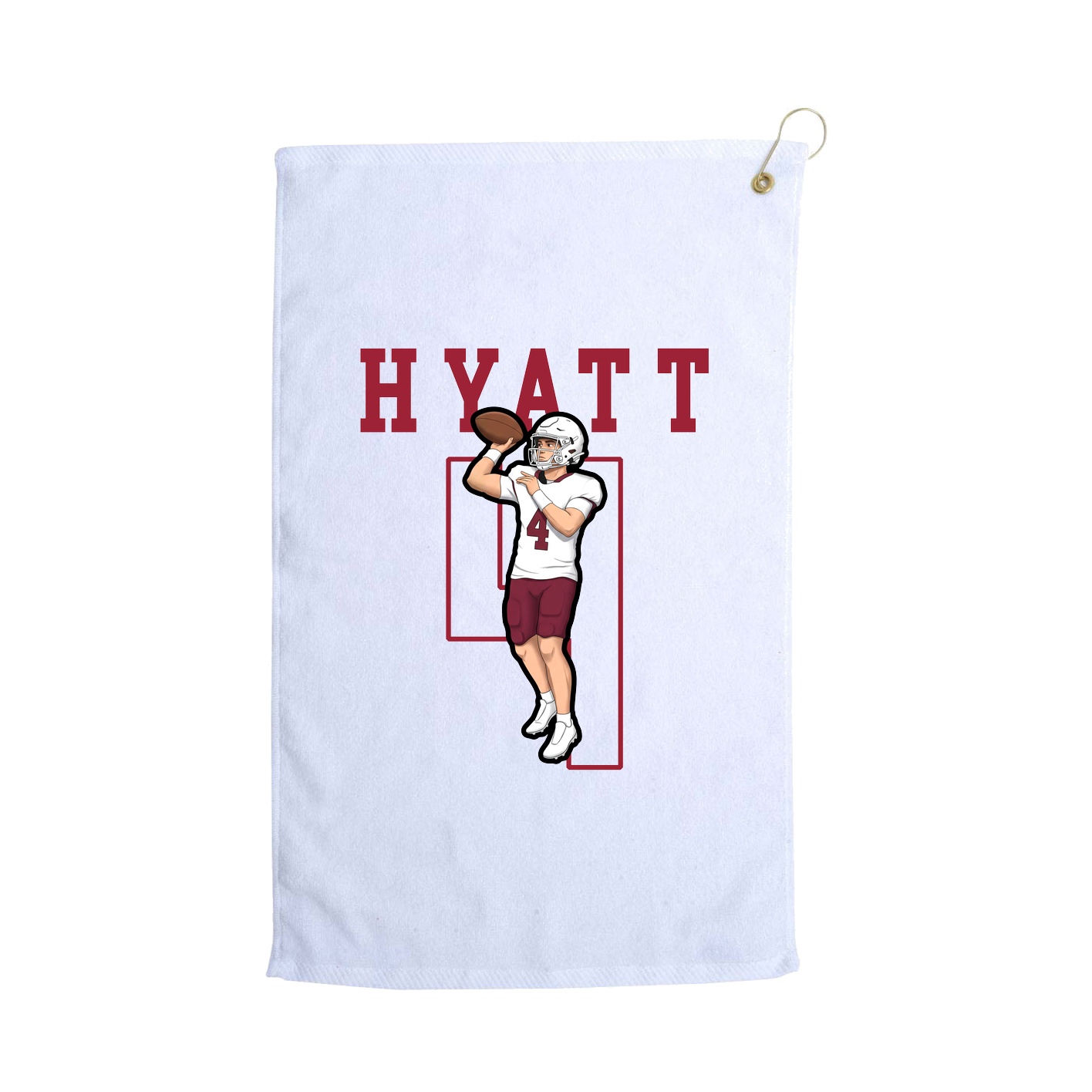 Golf Towel — Shirsey in White