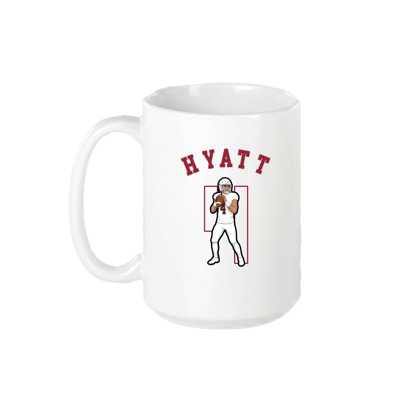 15oz Coffee Mug — Shirsey Arch in White