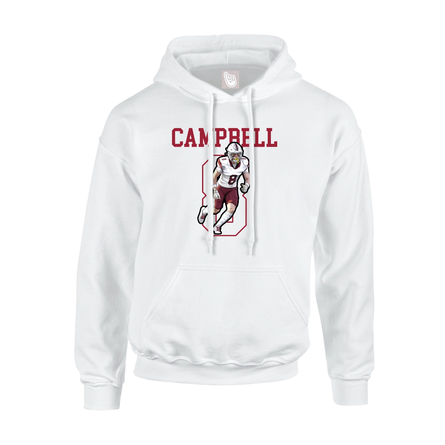 Youth Hoodie — Shirsey in White