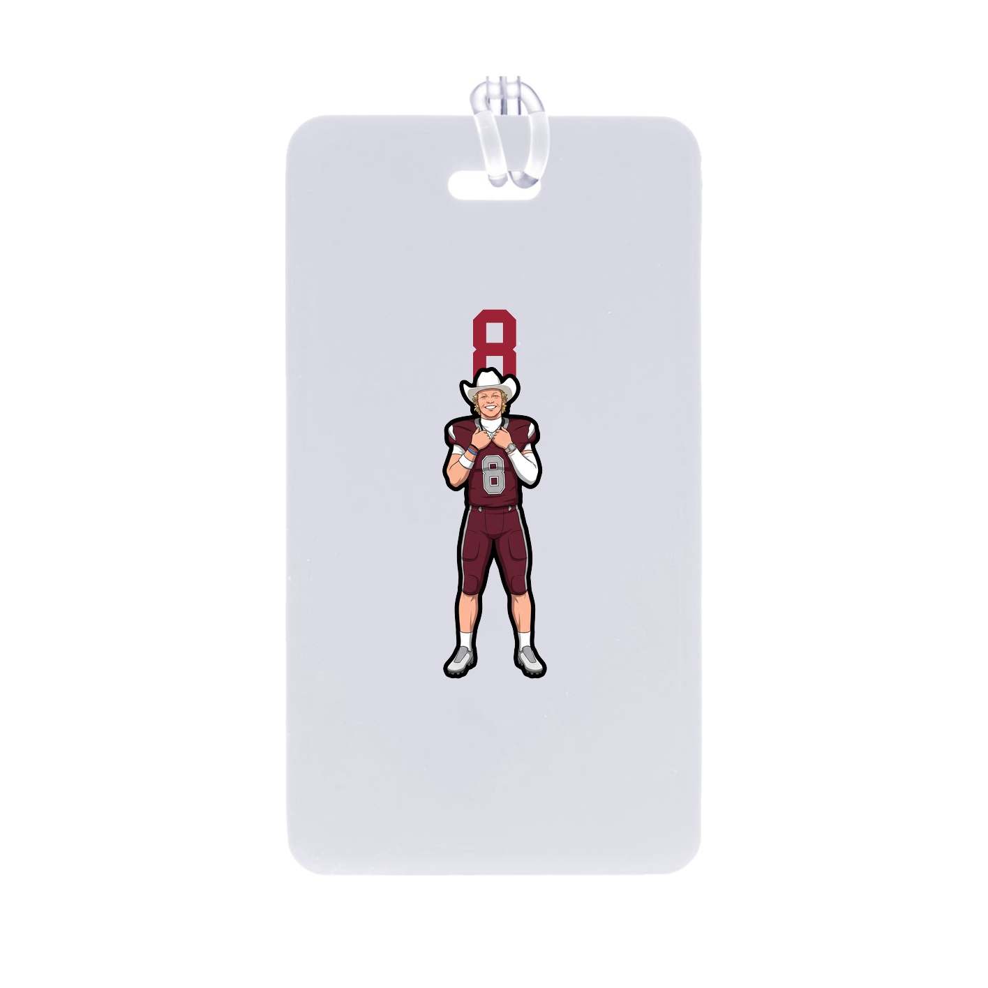 Bag Tag — Number Top in Classic