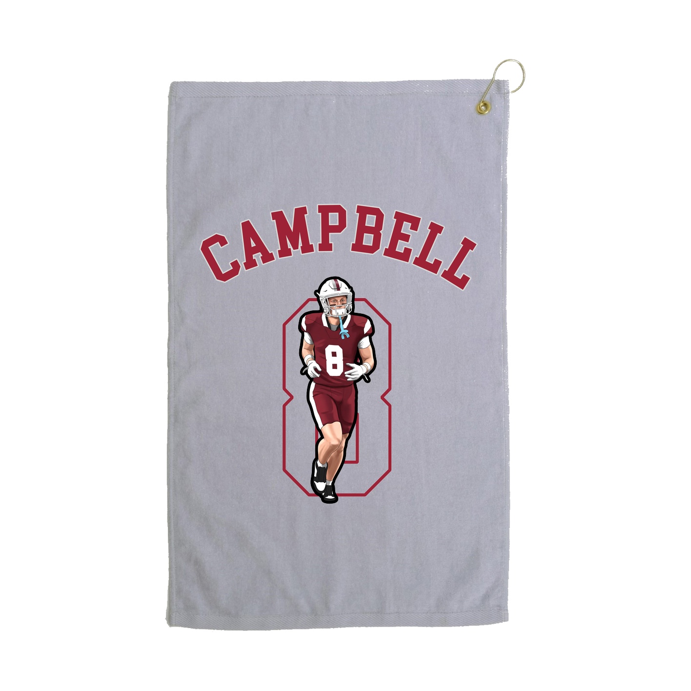 Golf Towel — Shirsey Arch in Grey