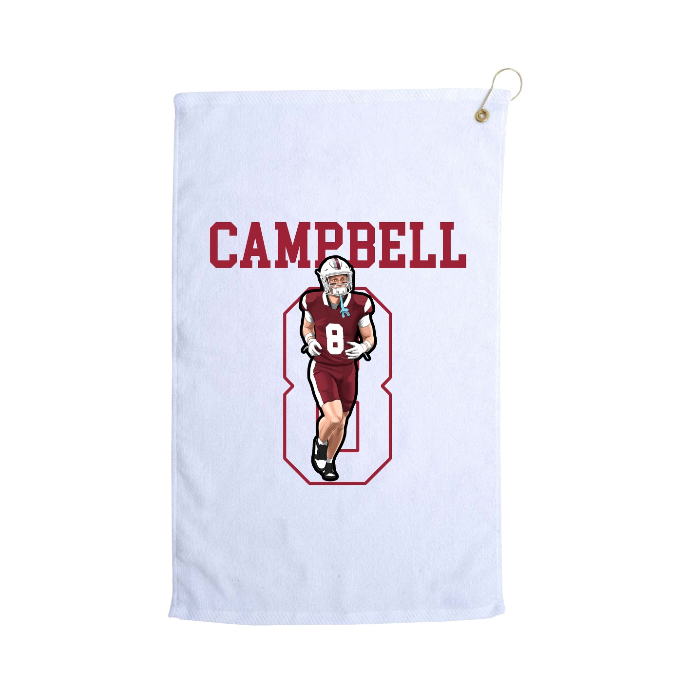 Golf Towel — Shirsey in White