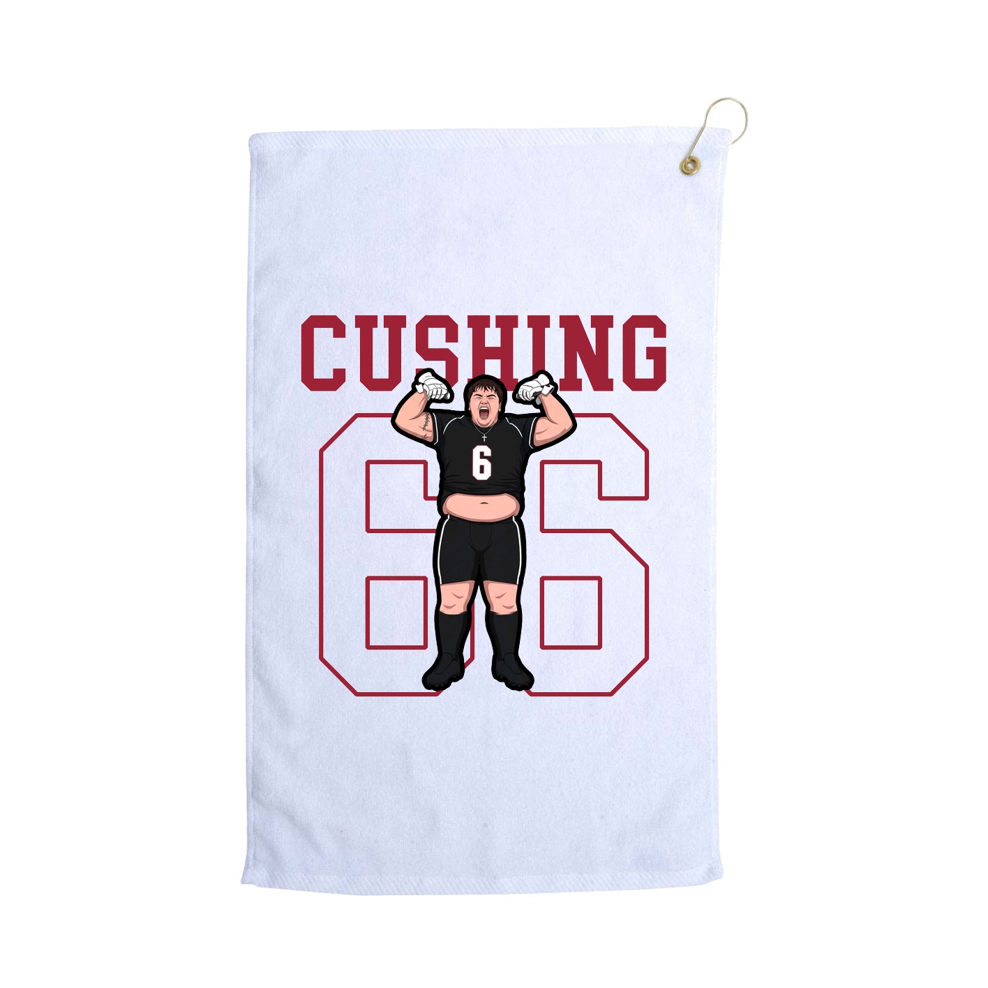 Golf Towel — Shirsey in White