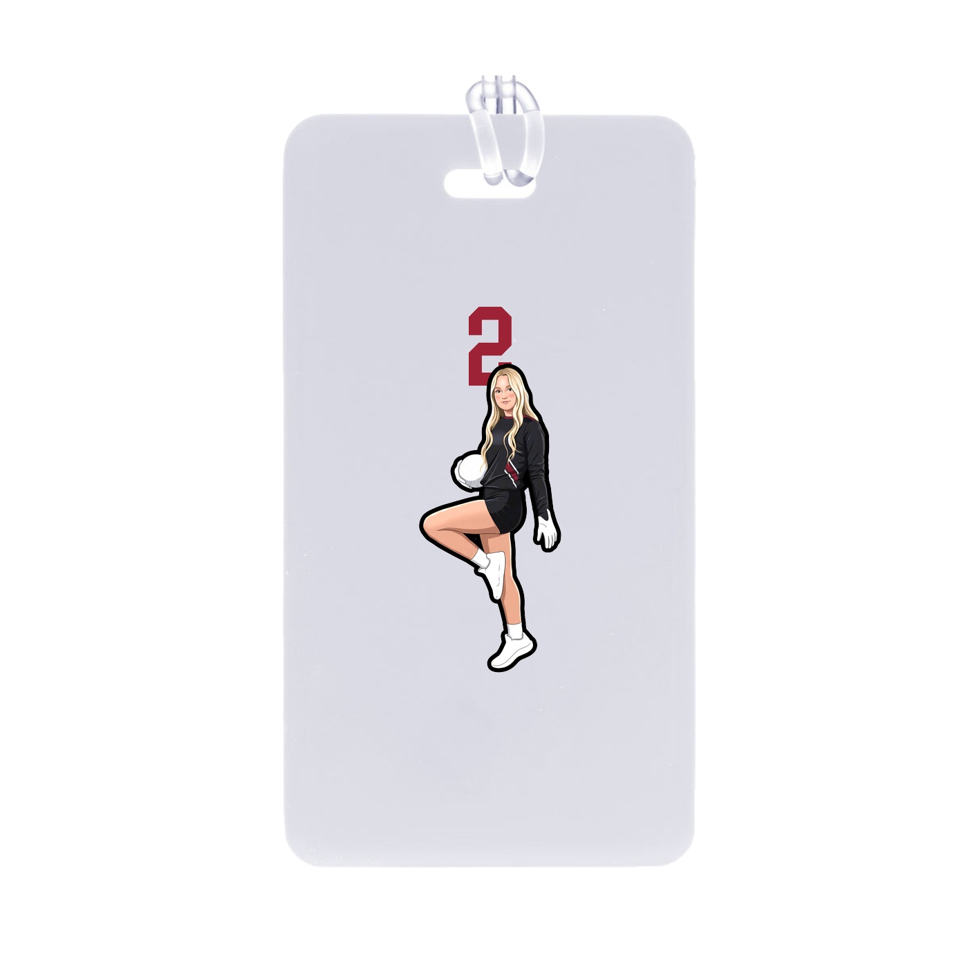 Bag Tag — Number Top in Classic