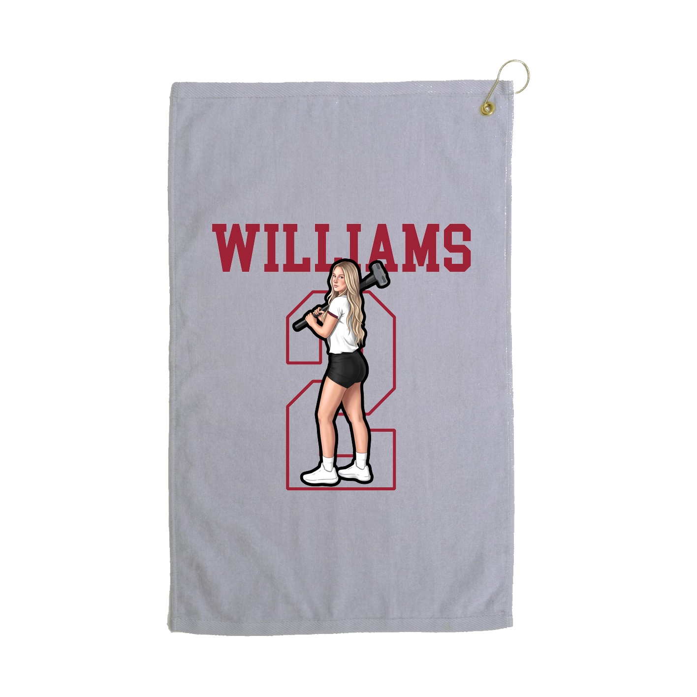 Golf Towel — Shirsey in Grey