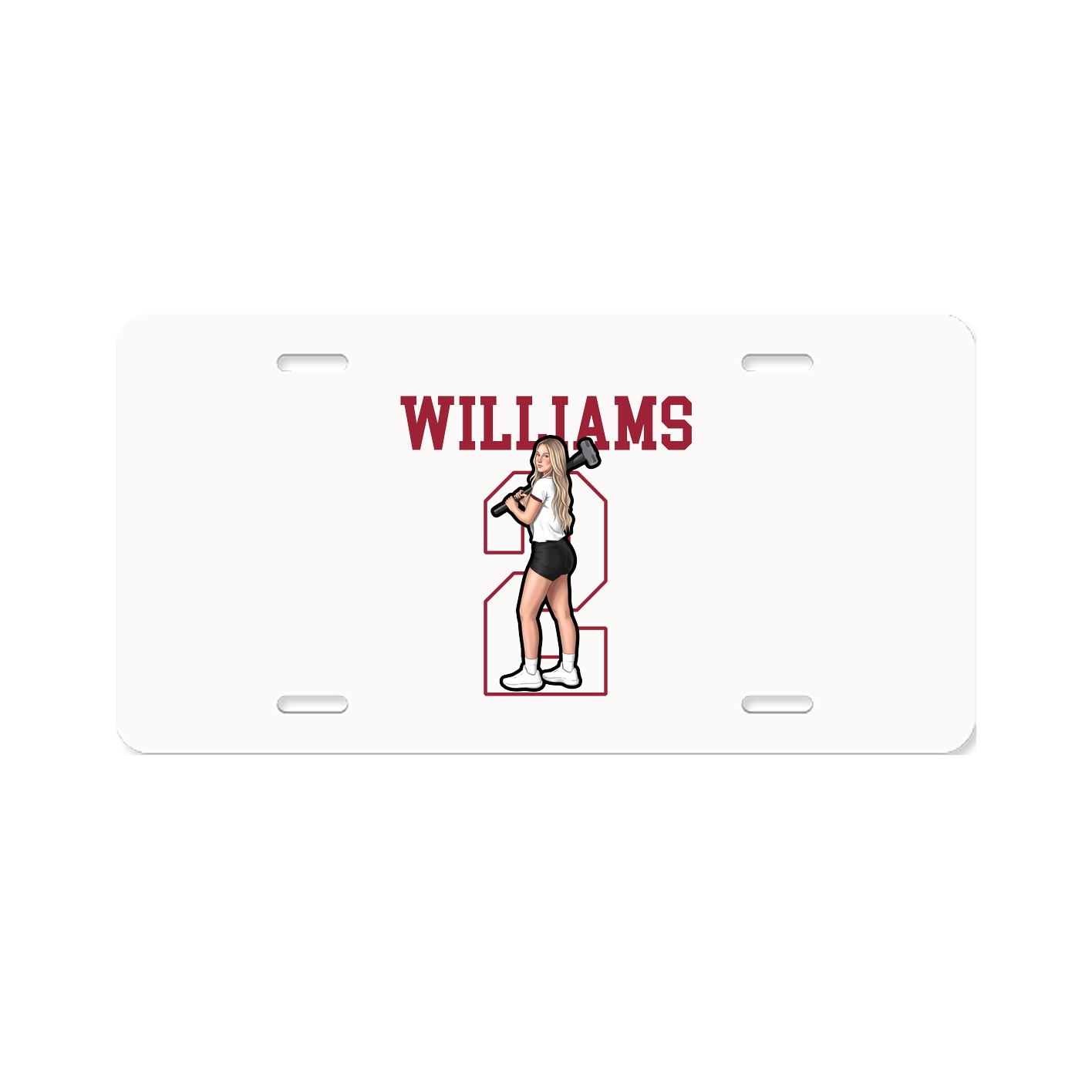 License Plate — Shirsey in Classic
