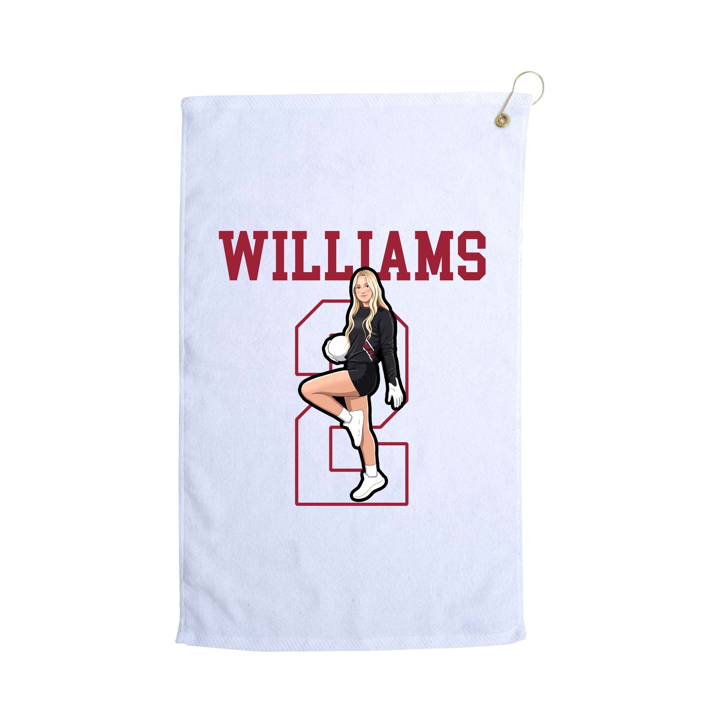 Terry Velour Golf Towel