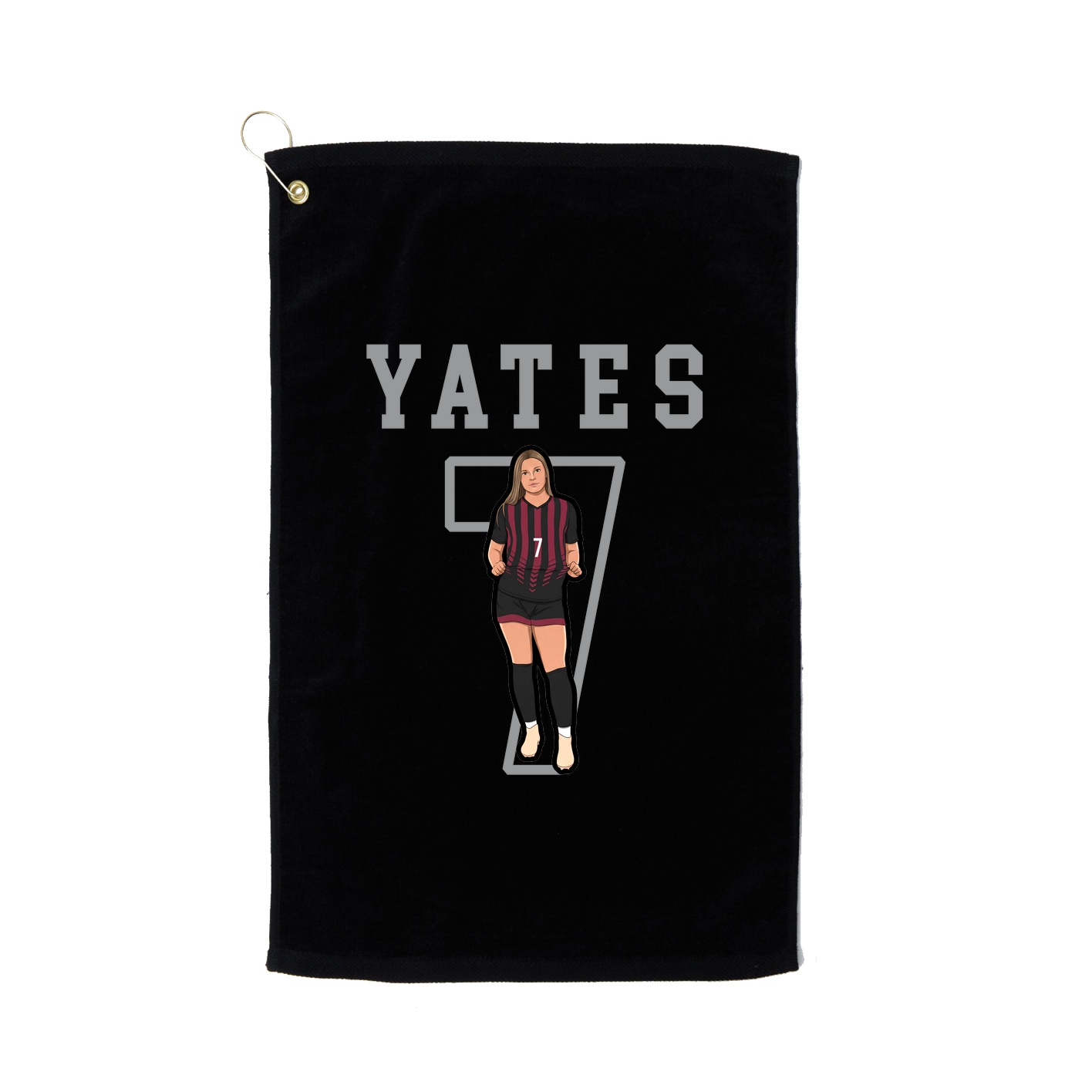Golf Towel — Shirsey in Black