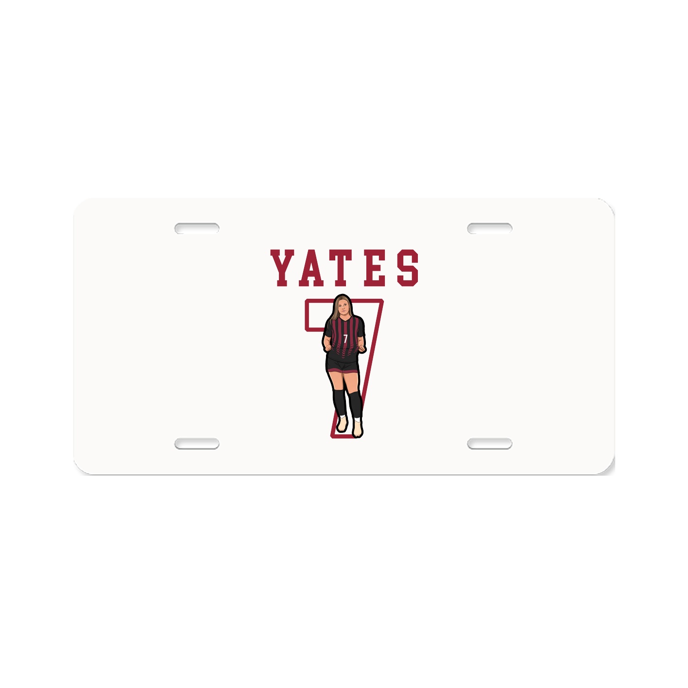 License Plate — Shirsey in Classic
