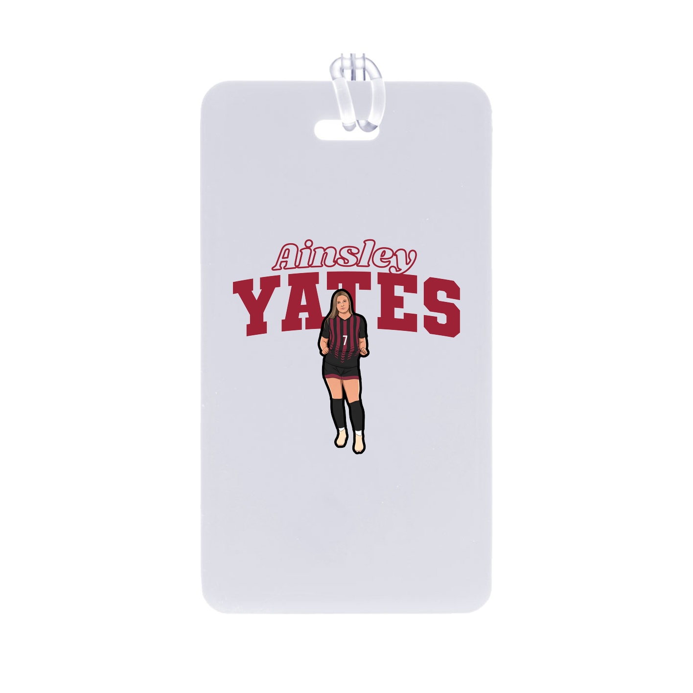 Bag Tag — Name Arch in Classic