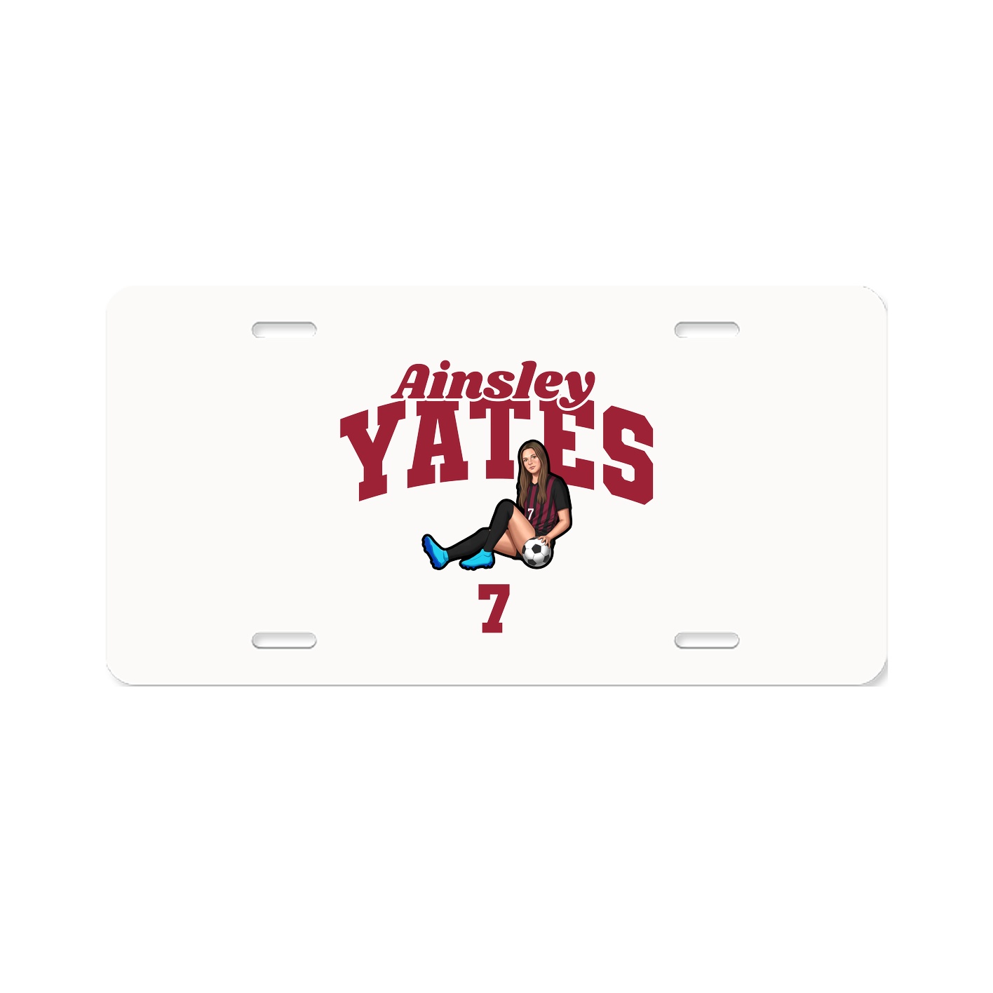 License Plate — Signature Arch in Classic